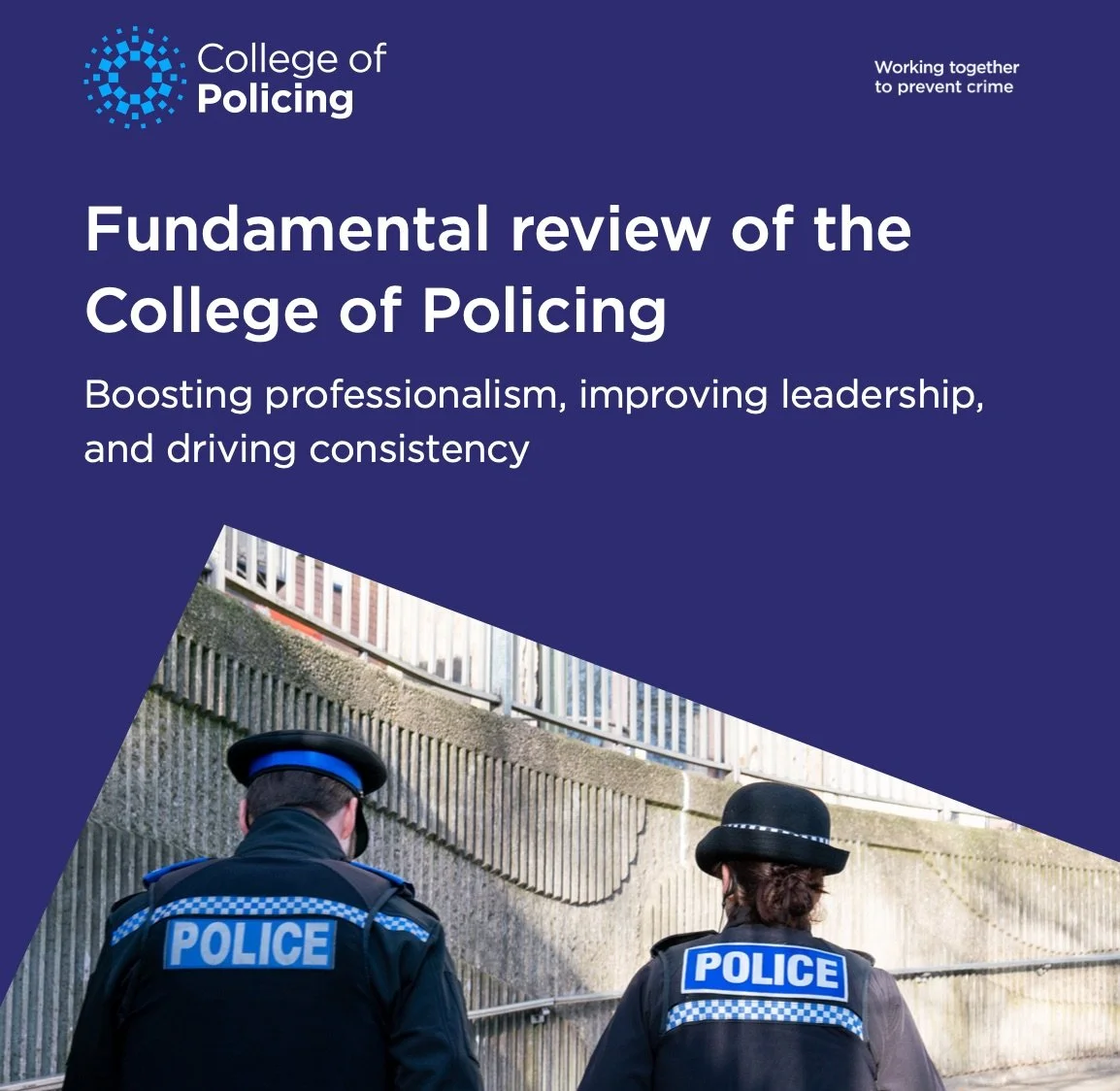 We need a new focus on police leadership, professionalism and standards