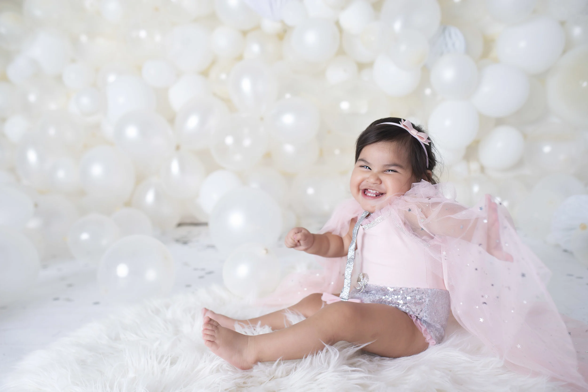 Birthday Cake Smash Sequin Leotard