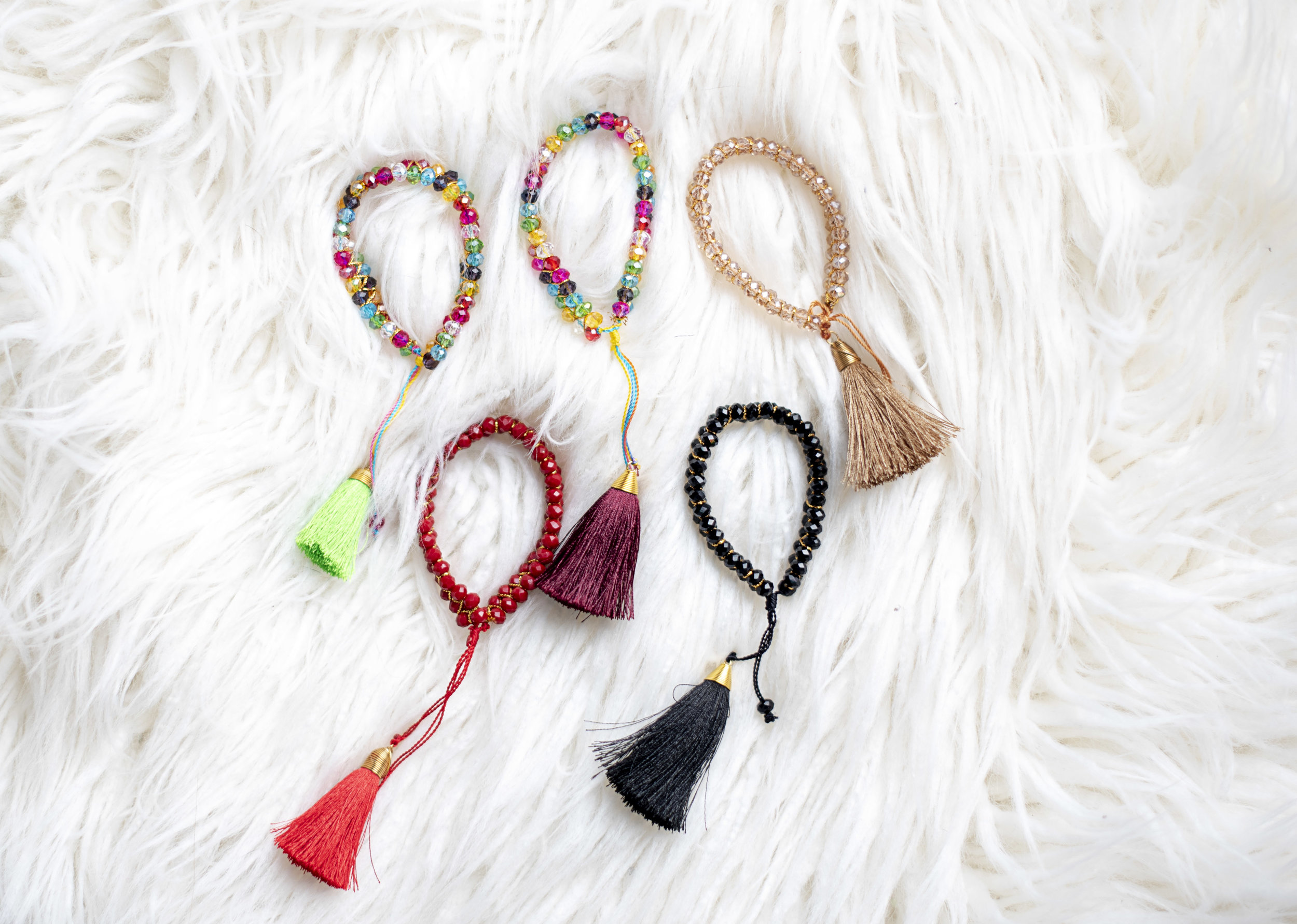 Handmade Tassel Bracelets 