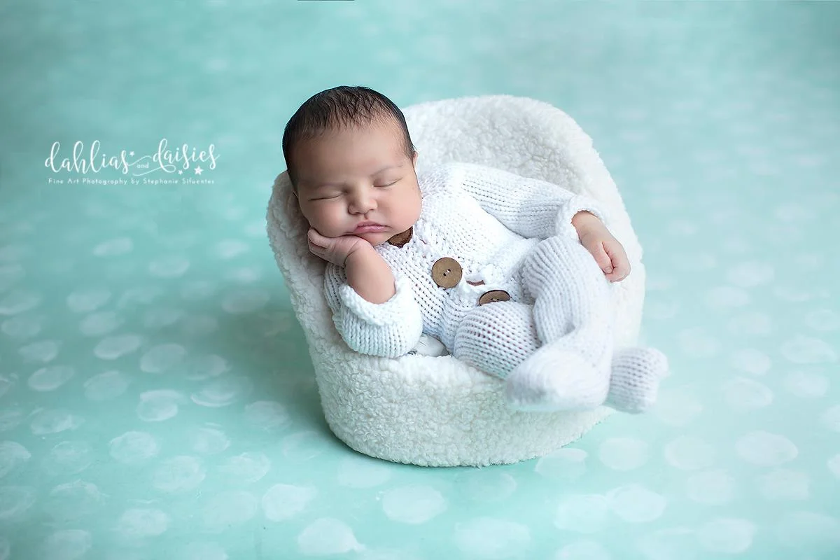 White Knitted Onesie