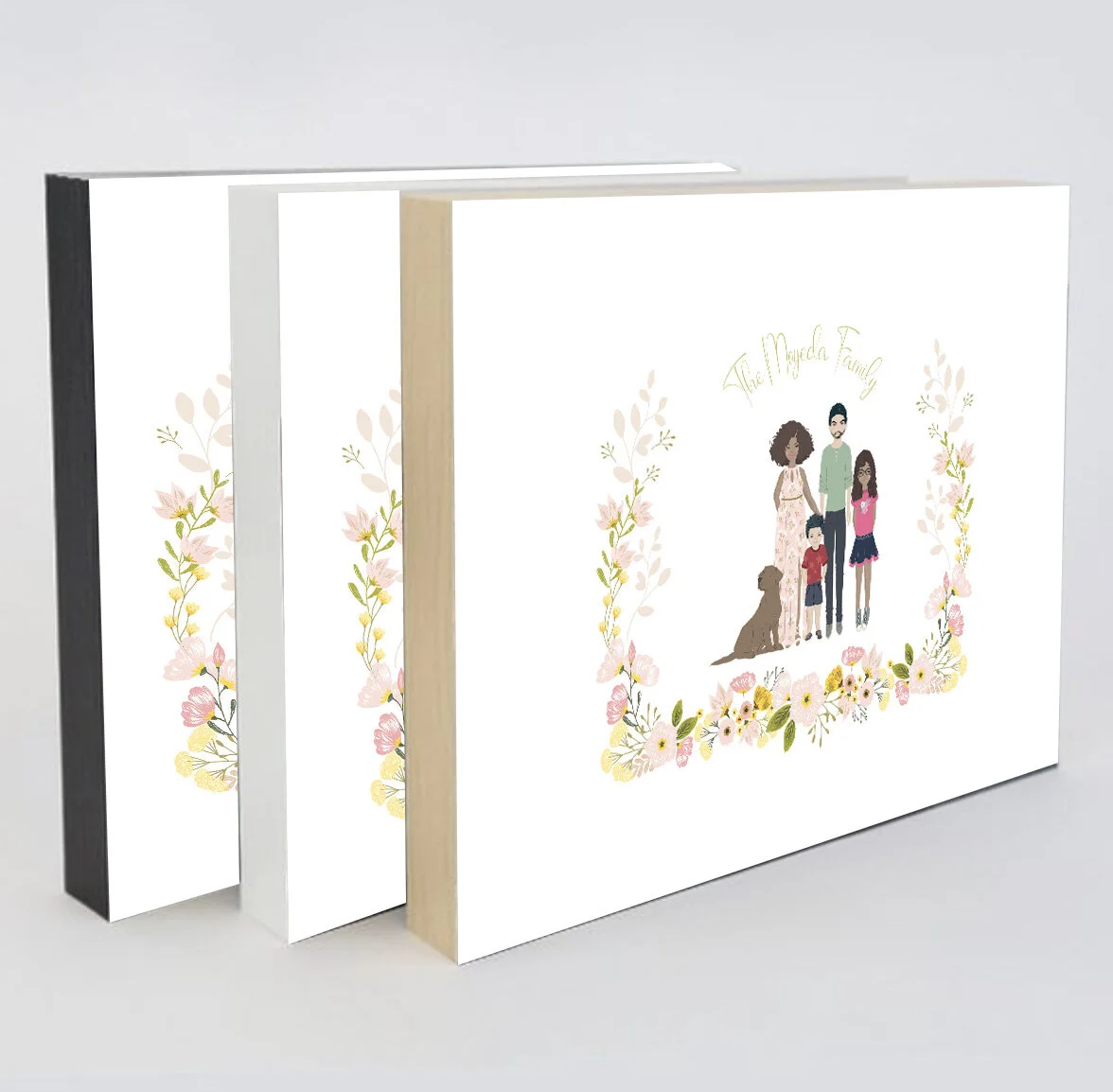 Whimsical Portrait Printed on Standout