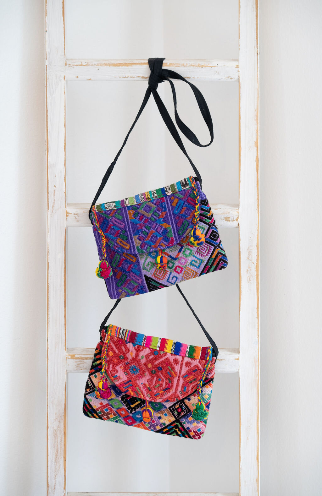 Crossbody Embroidered Clutch