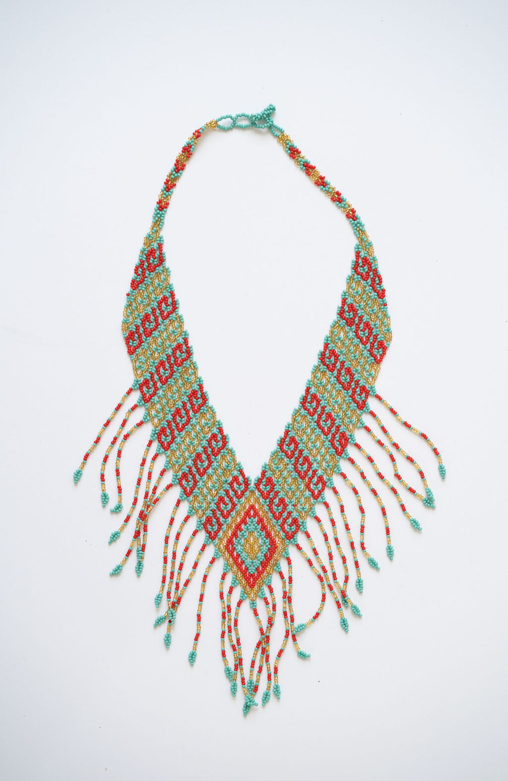 Multi beaded necklace