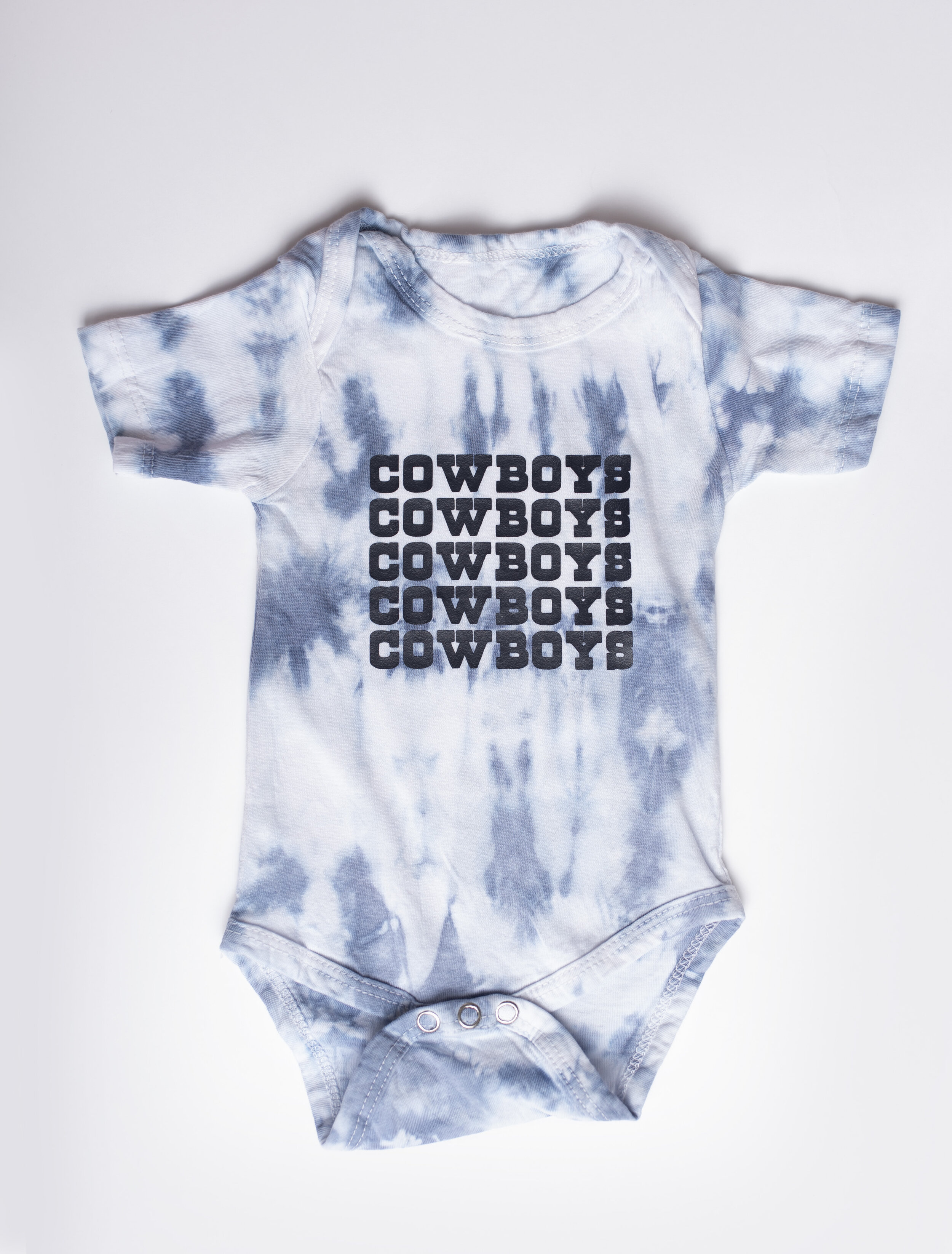 Cowboys Blue Splatter Dropdown