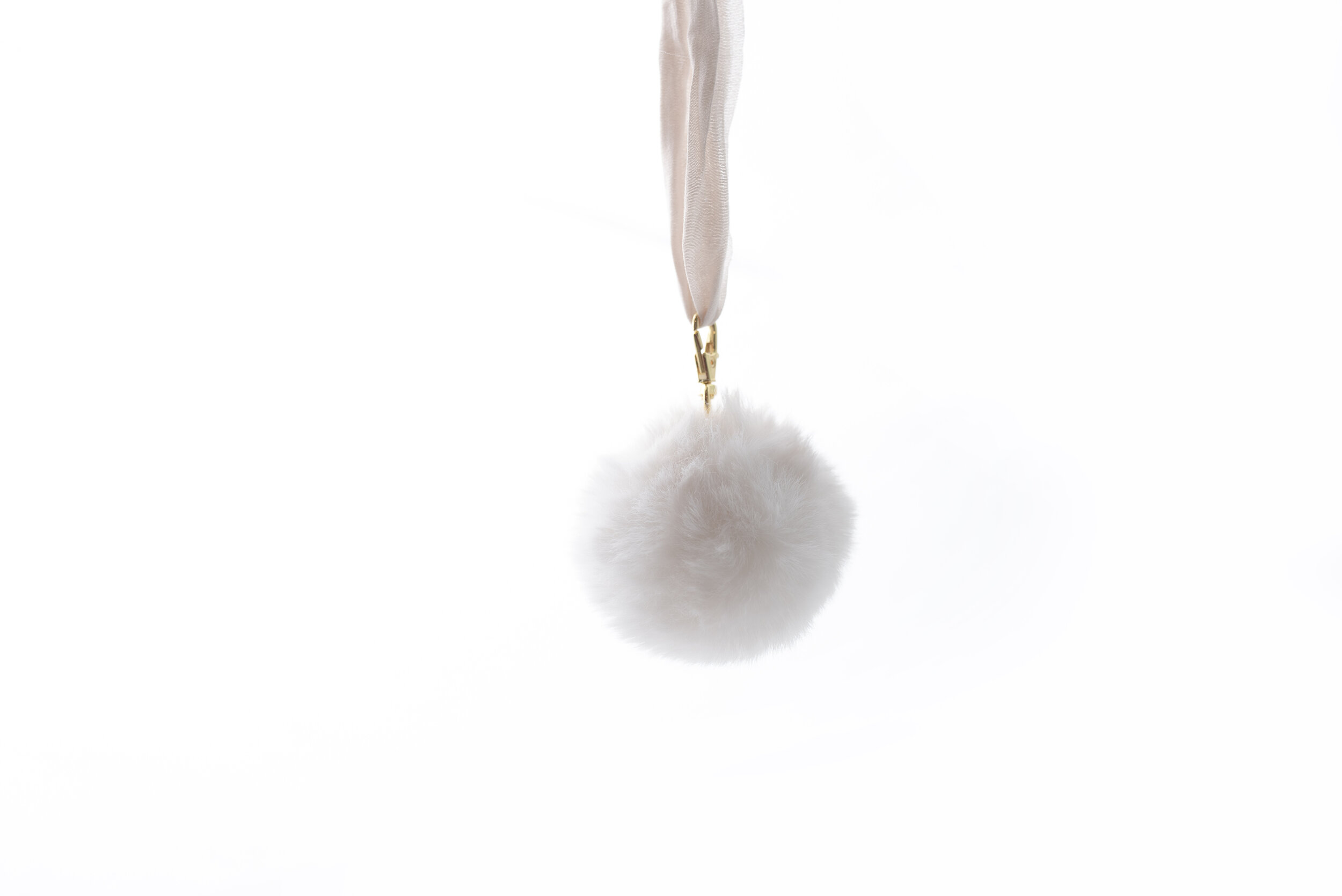 Puff Ball Key Chain