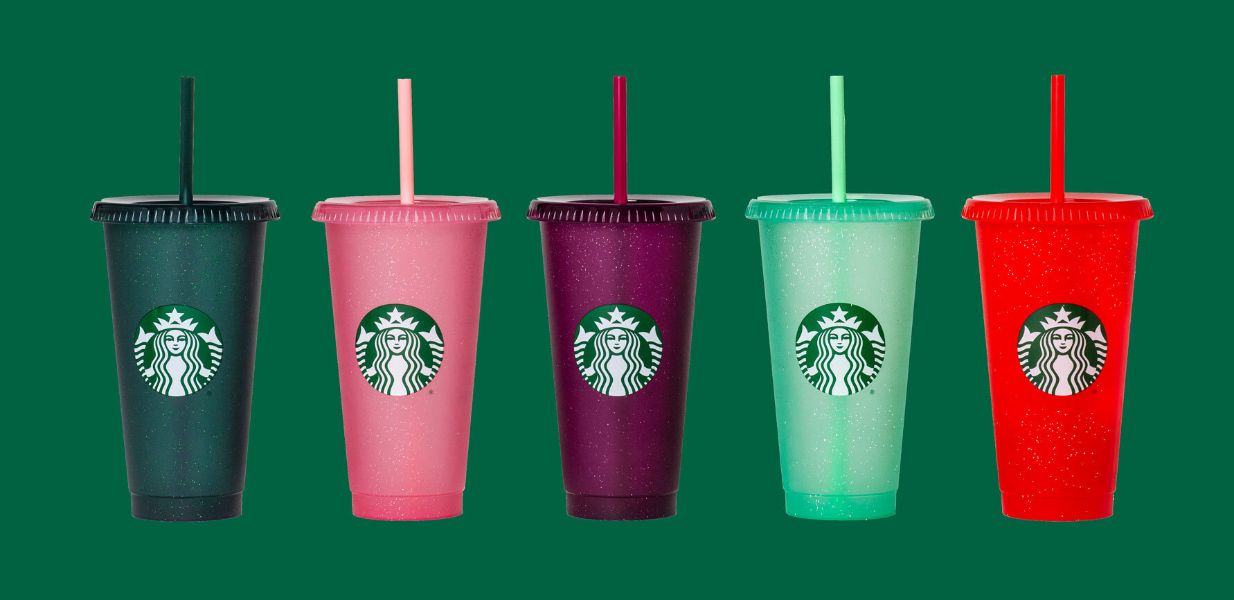 Starbucks Kitchen | Starbucks | Reusable Cold Cup | Color: Green | Size: Os | Simplifiii's Closet