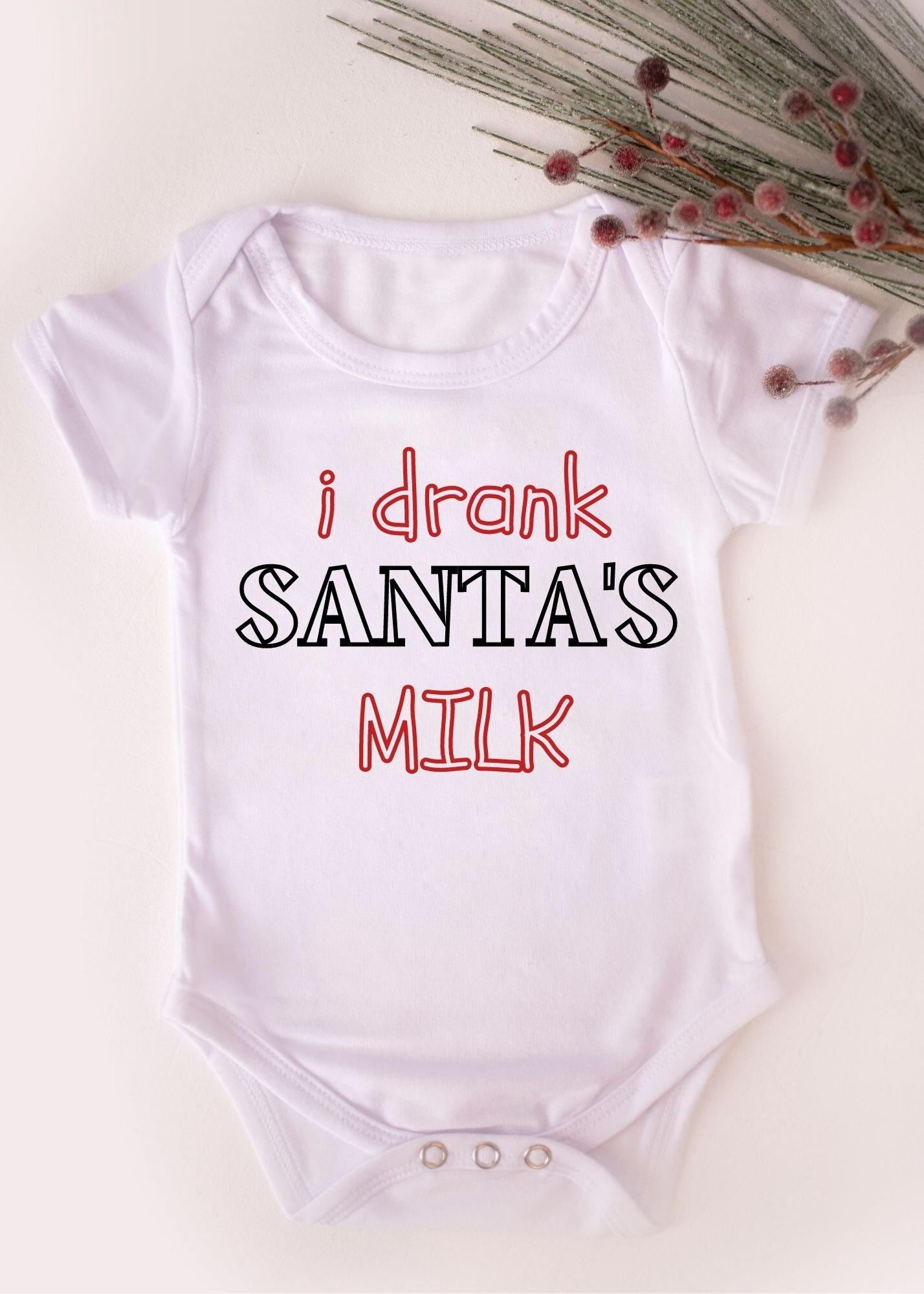I drank Santa's Milk