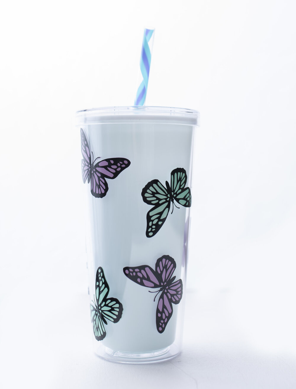 Butterfly Starbucks Cup Personalized Starbucks Cold Cup Birthday