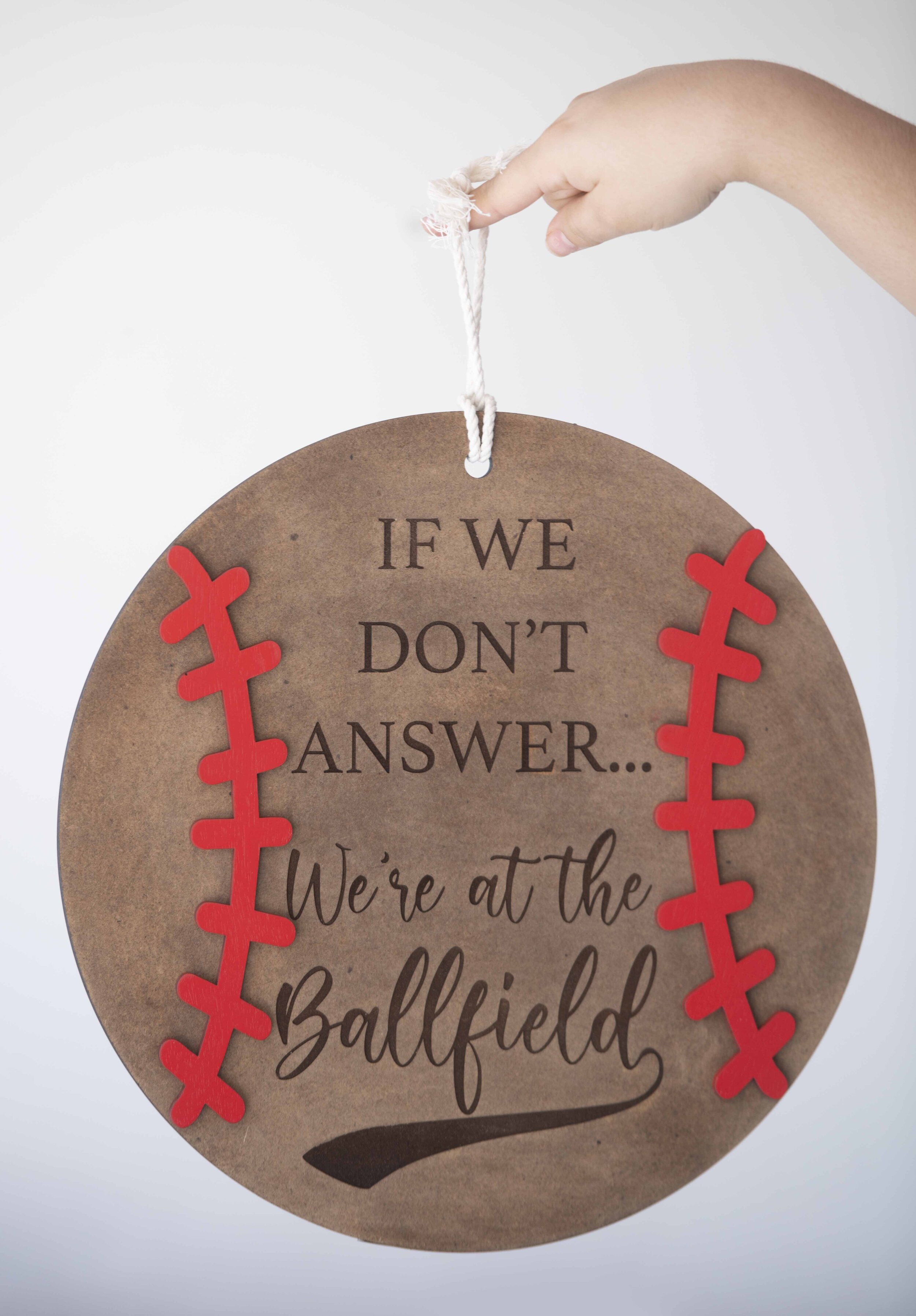 We're at the Baseball Field