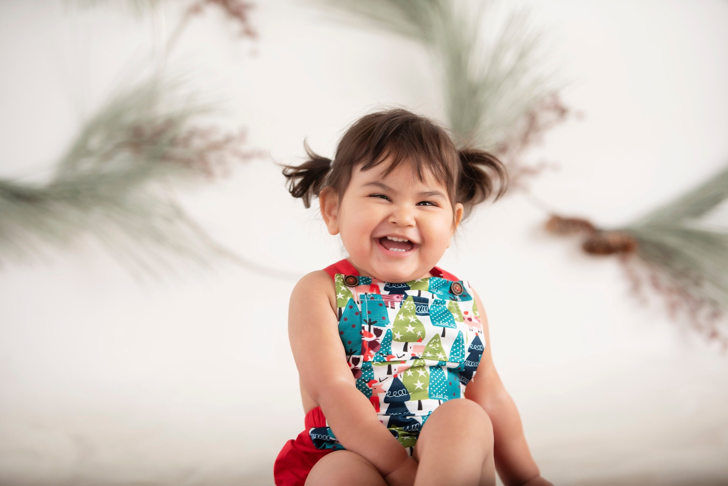 12-18m Christmas Tree Romper