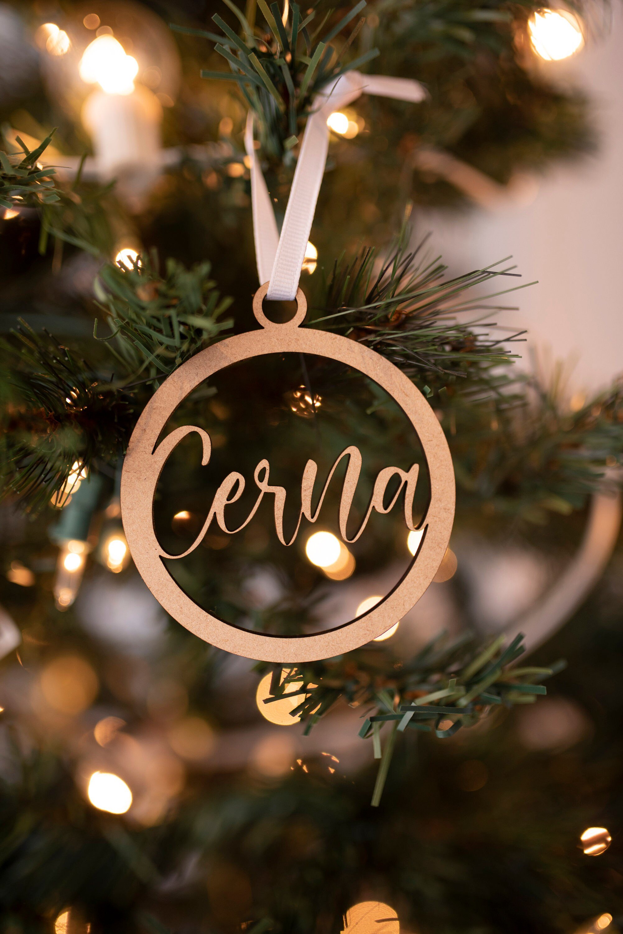Personalized Name Ornament