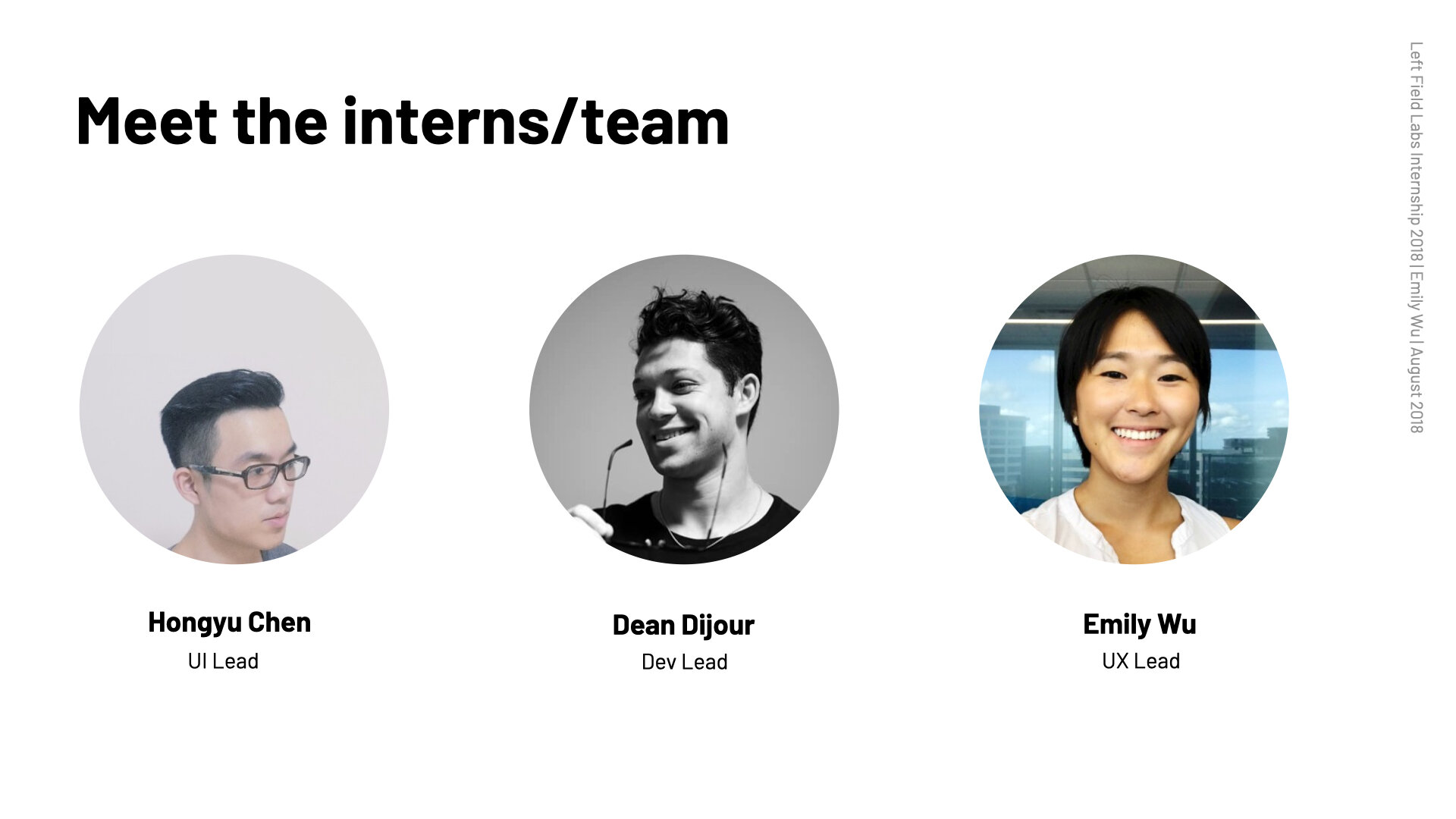 Hi Interns!