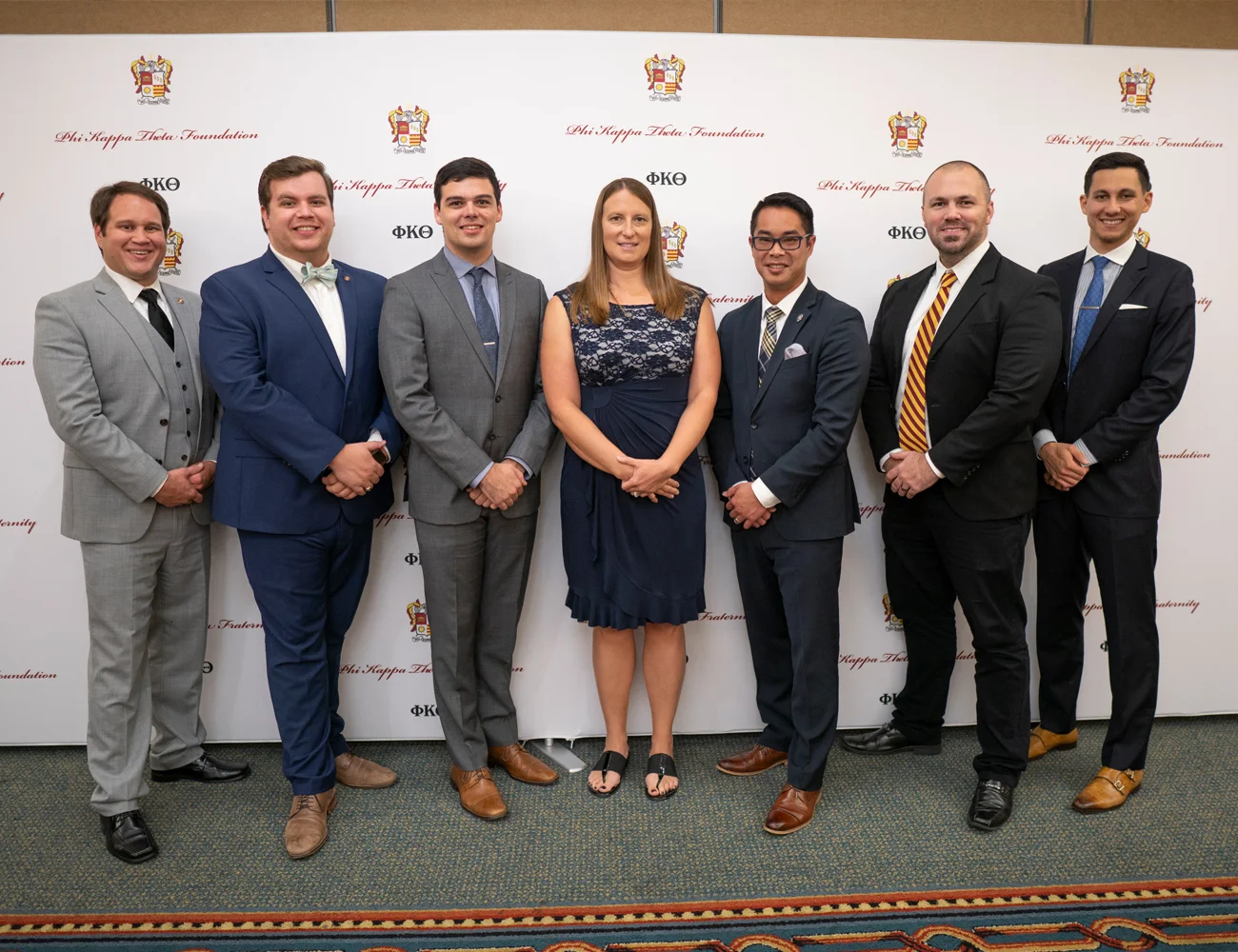 2018 Phi Kappa Theta Executive Office Staff.