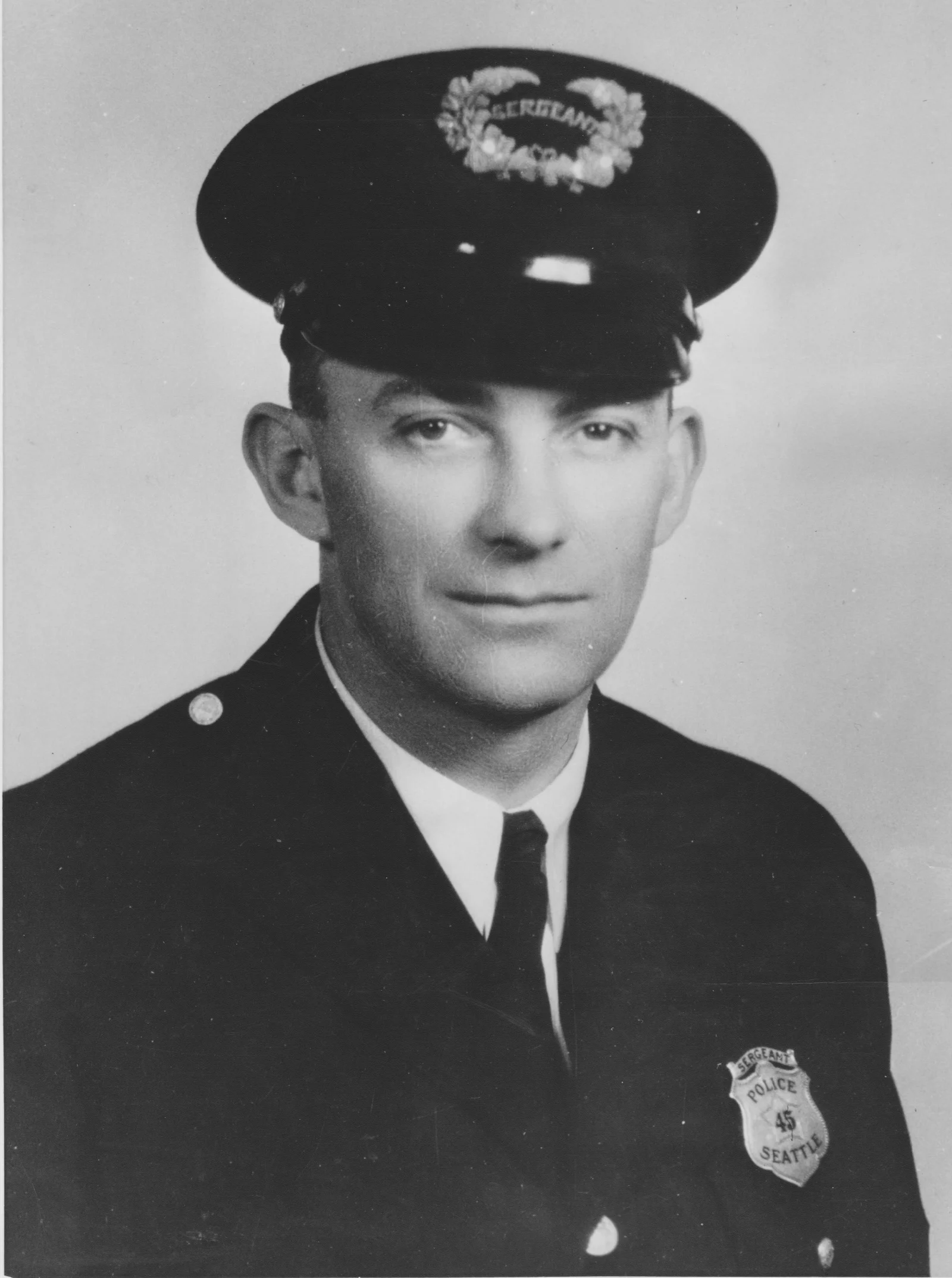 SPD Sergeant H.D. Bakehus 3/8/37  