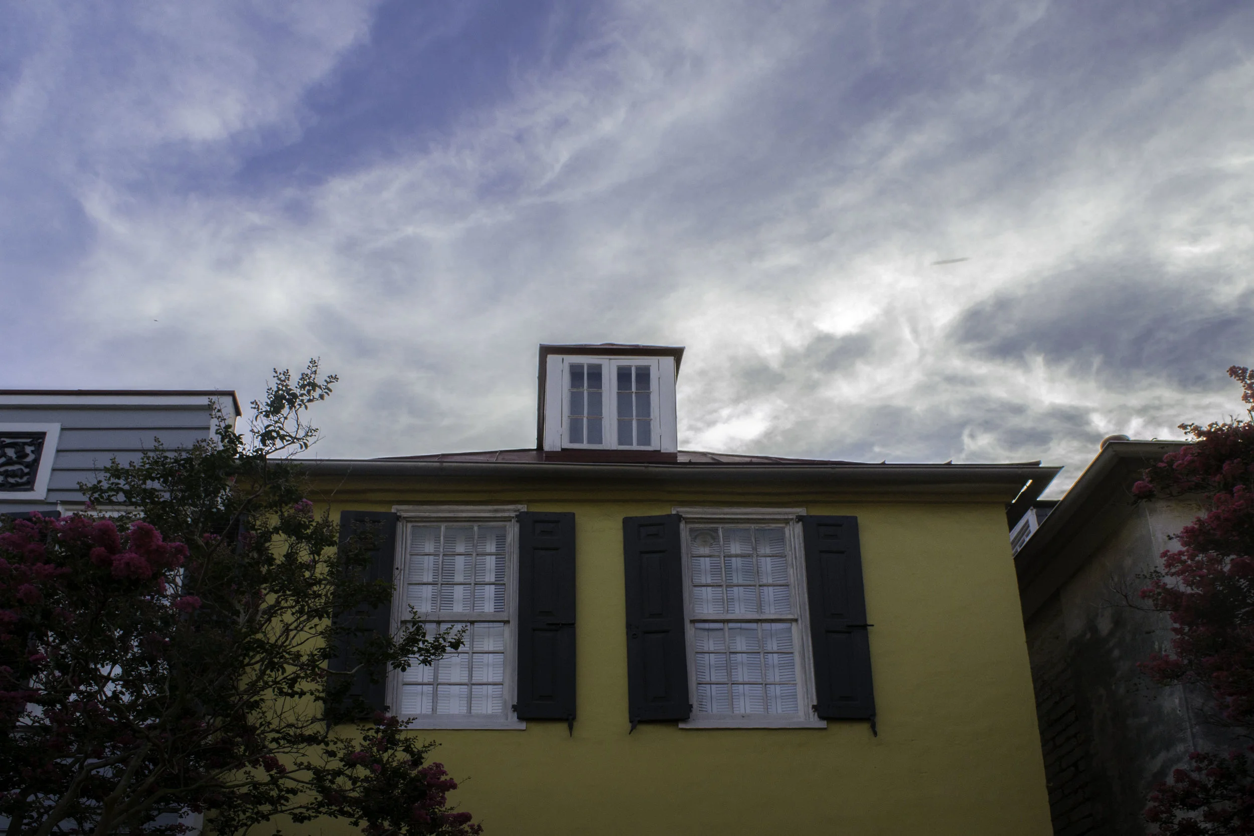 Yellow Buildings/Blue Skies