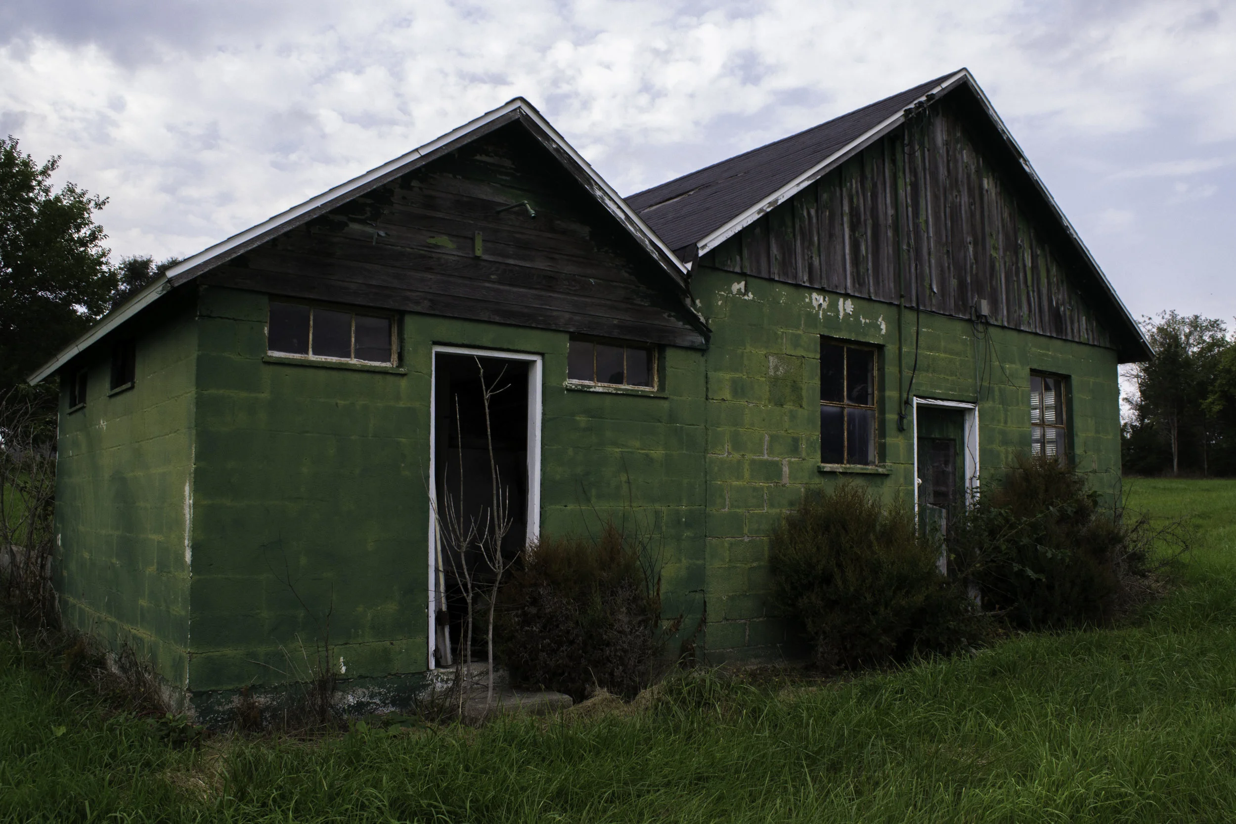 Green House on a Green Hill