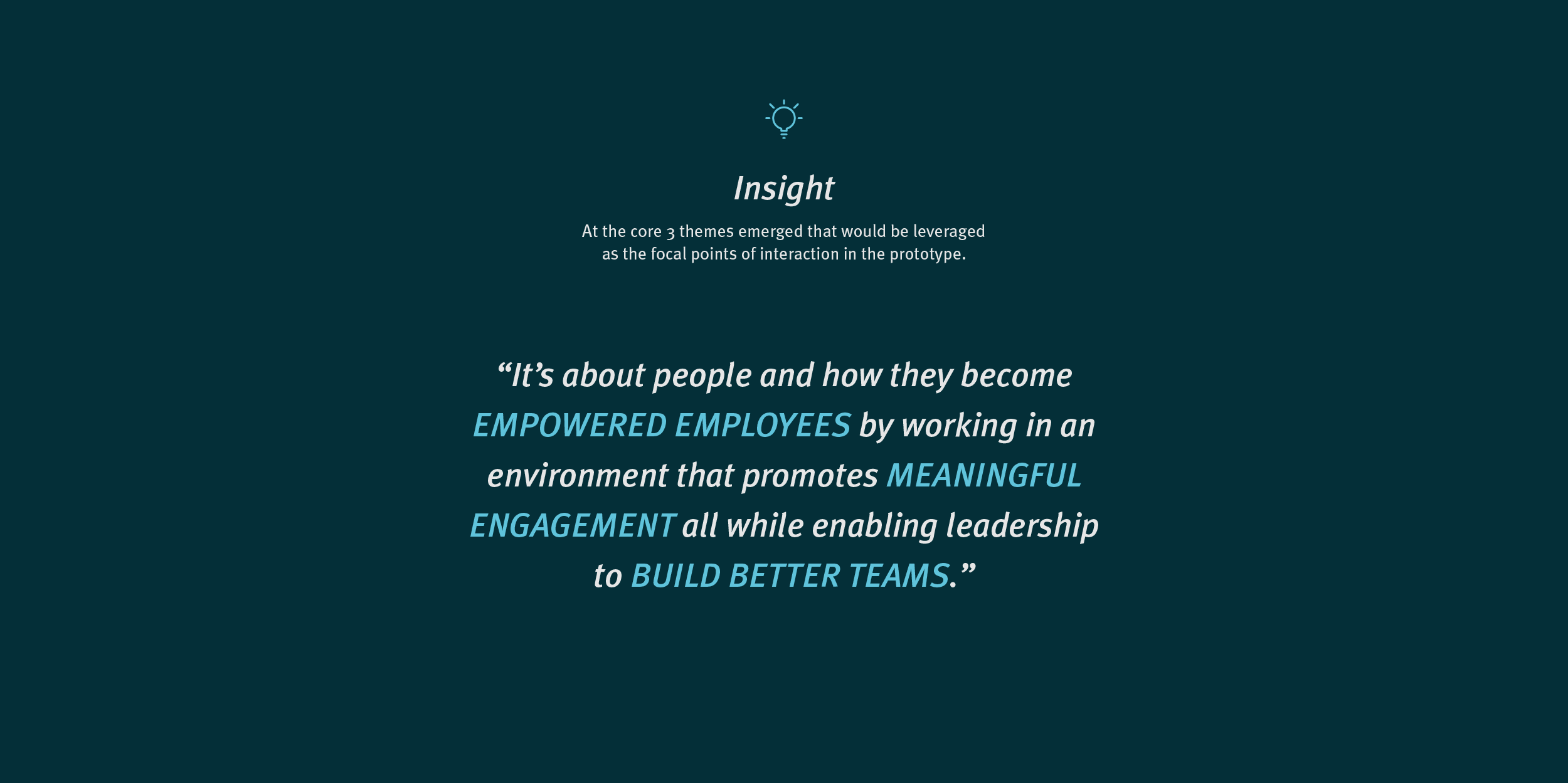 Empowering Employees