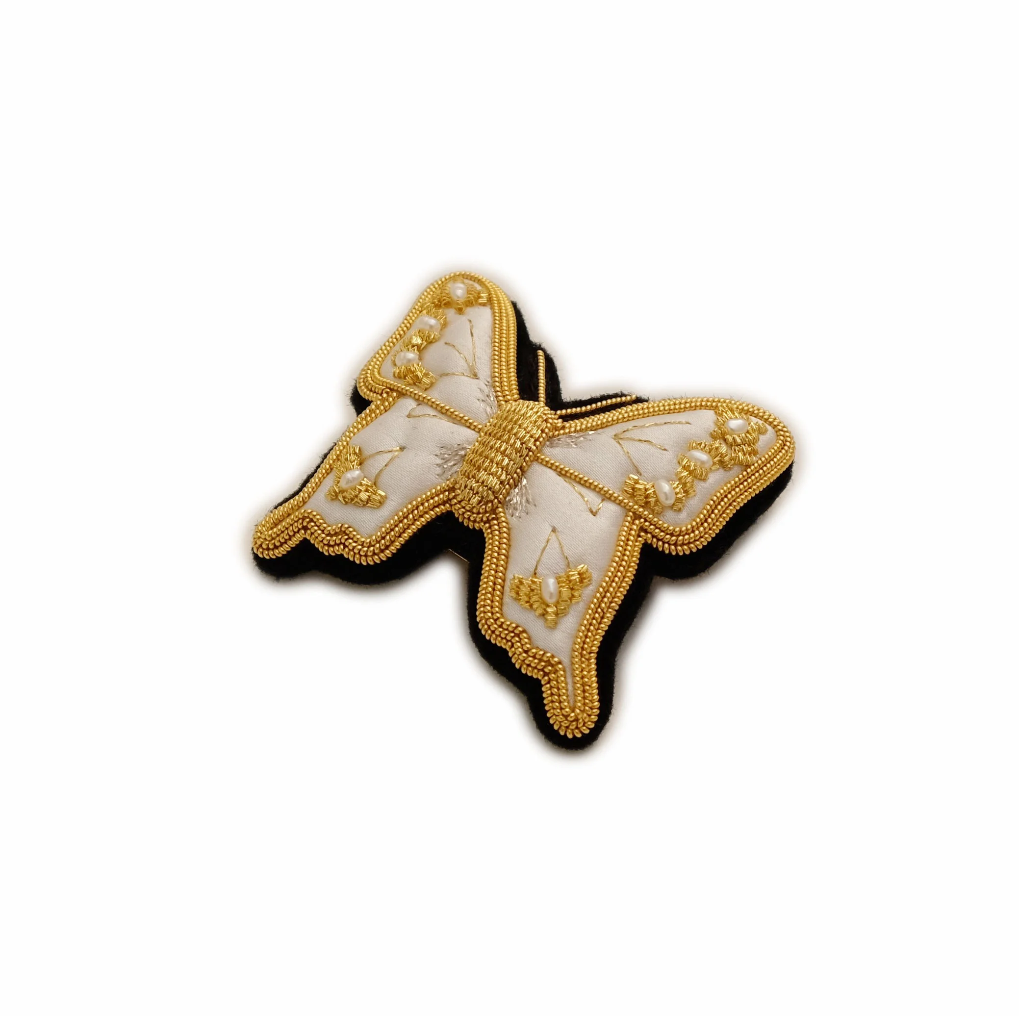 Swallowtail Butterfly Pearl Brooch