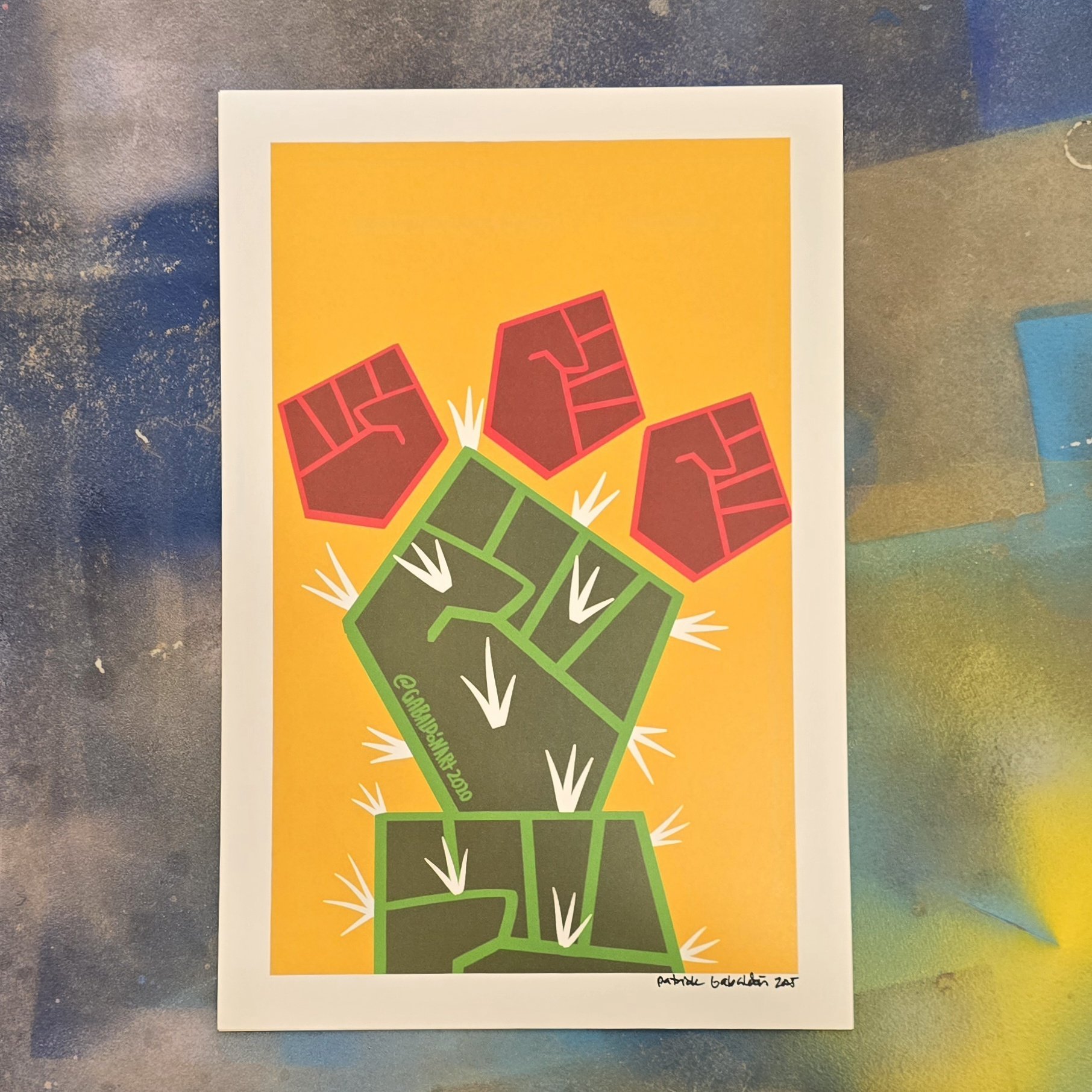 12x18 Print: Tu Lucha