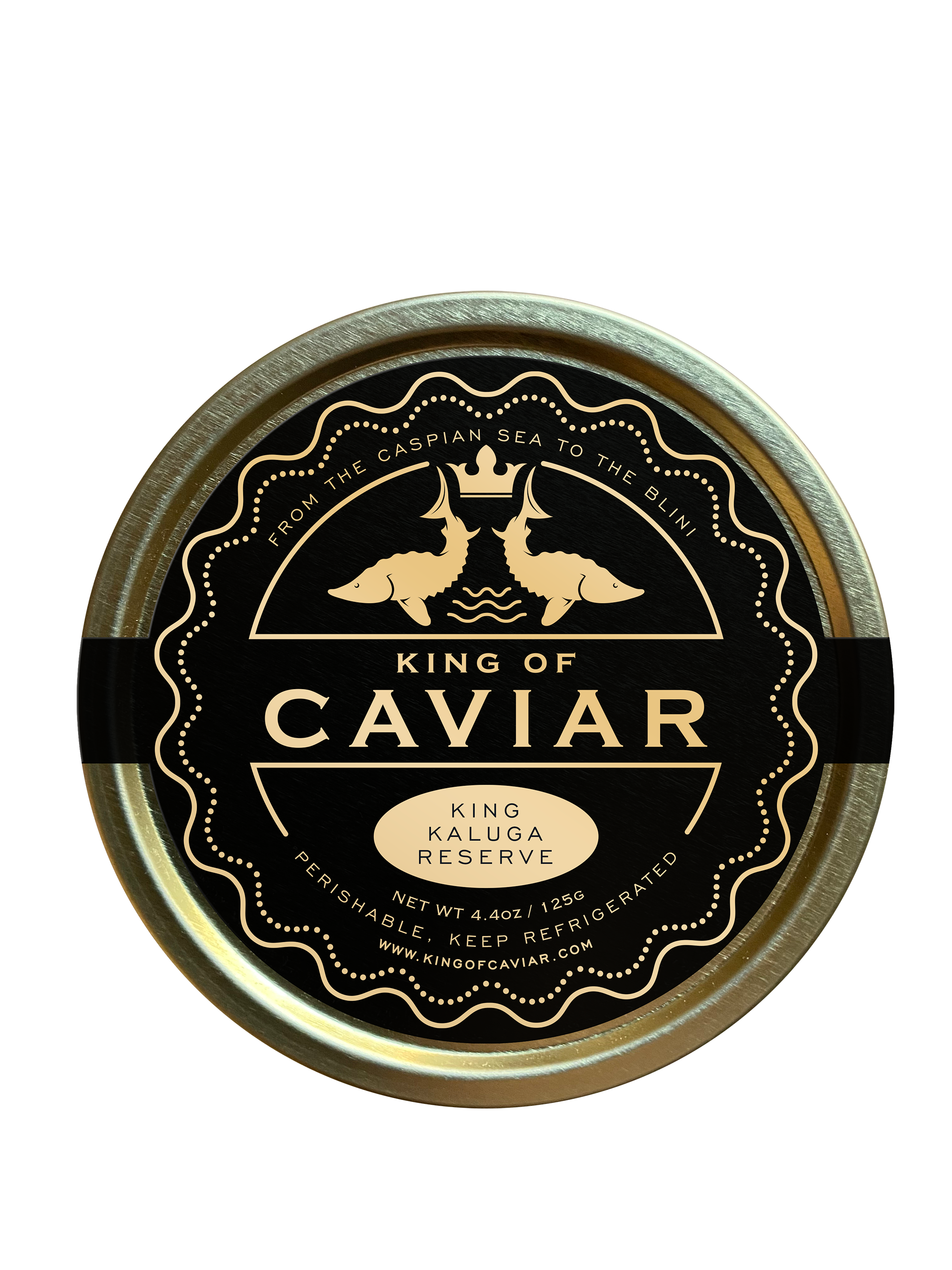 King of Caviar 125G Packaging