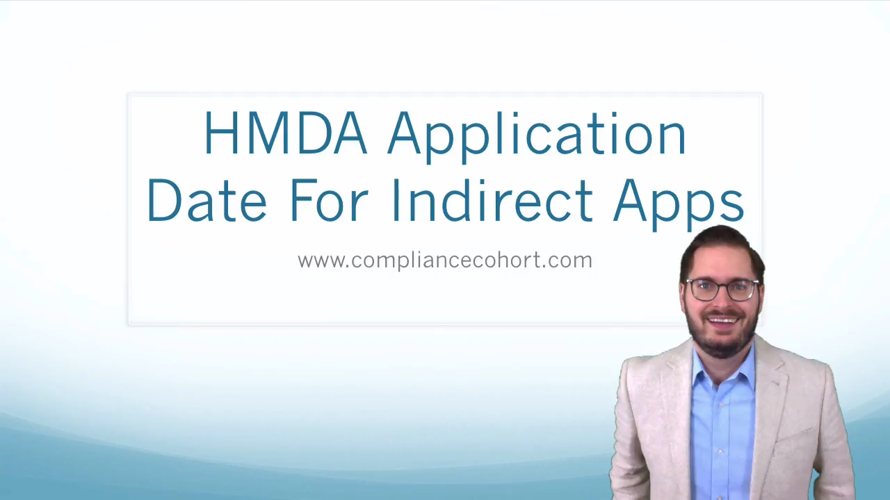 HMDA Application Date for Indirect Applications