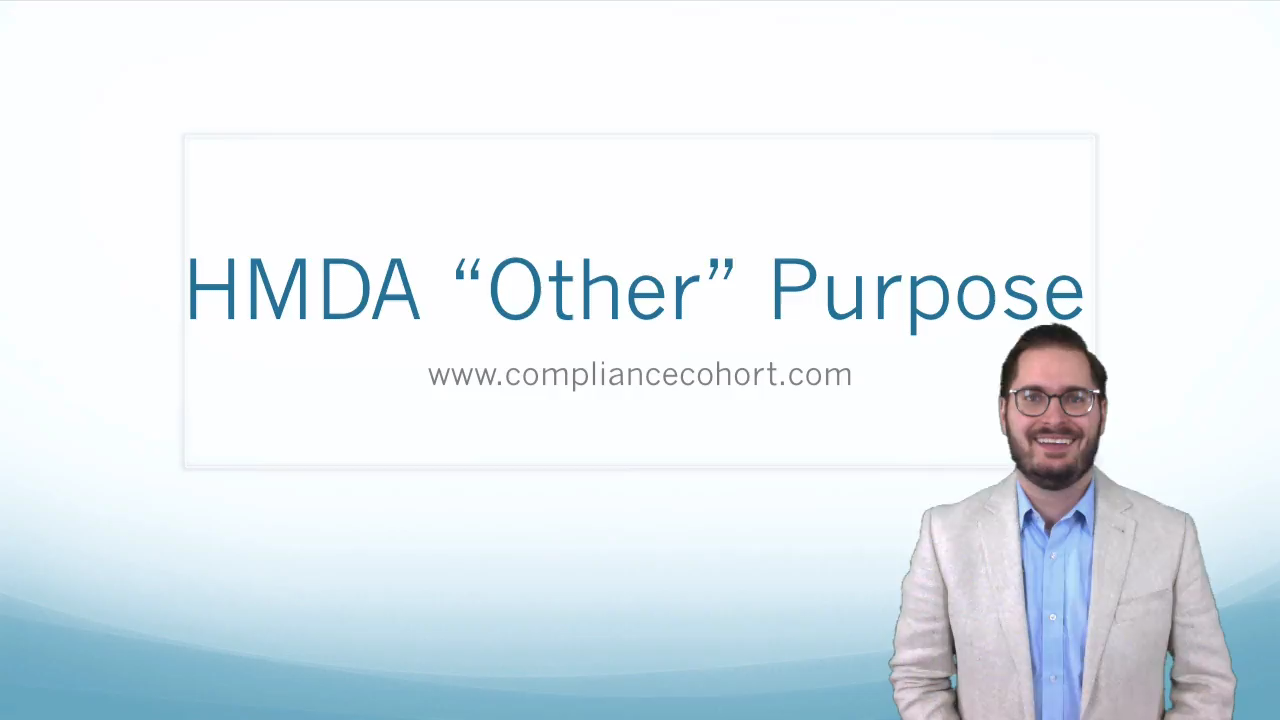 HMDA Other Purpose