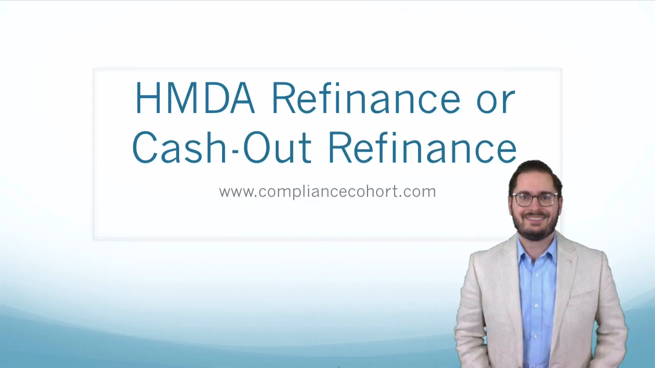 HMDA Refinance vs. Cash-Out Refinance