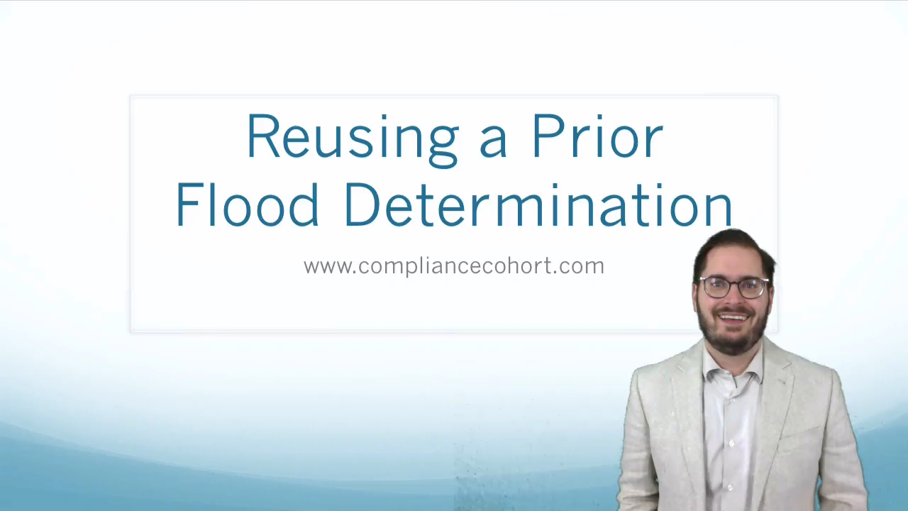 Reusing a Prior Flood Determination
