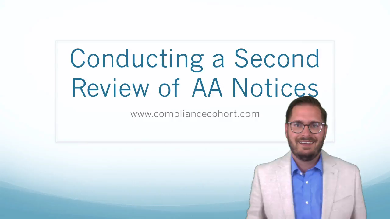 Conducting a Second Review of Adverse Action Notices