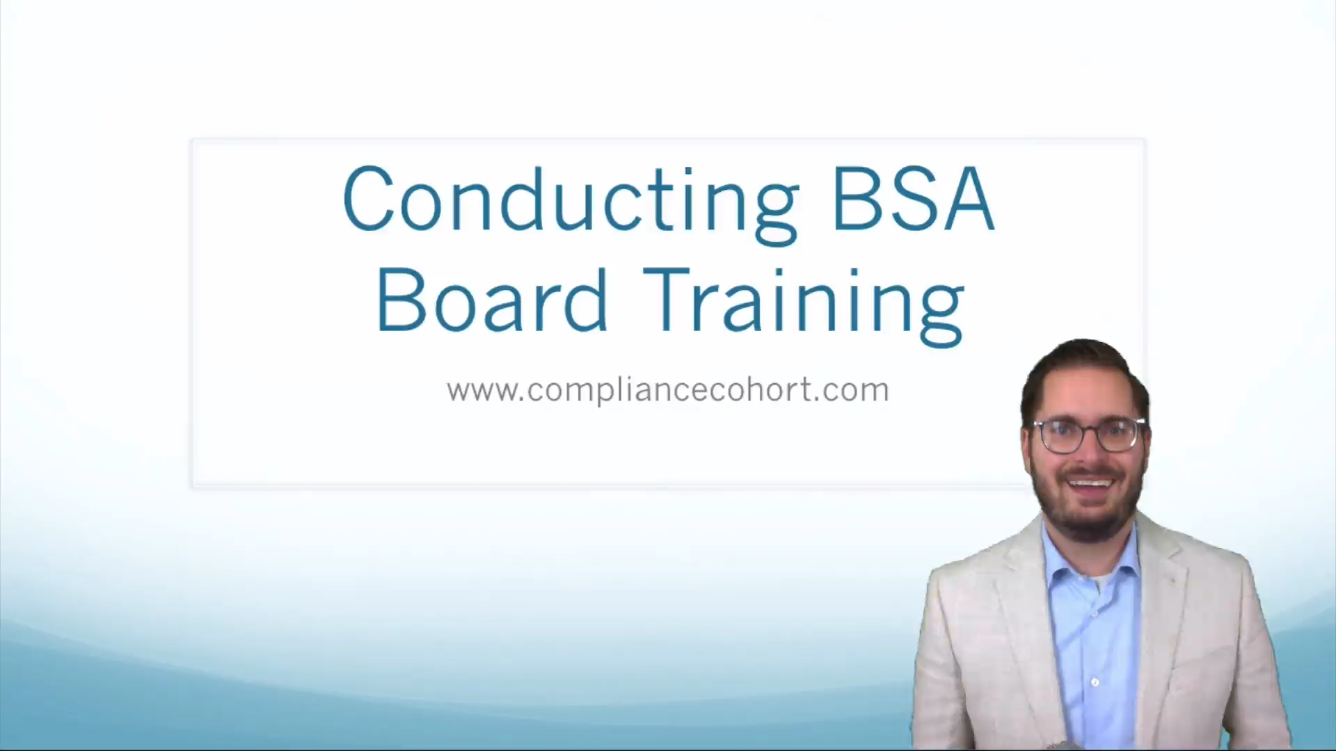 Conducting BSA Board Training