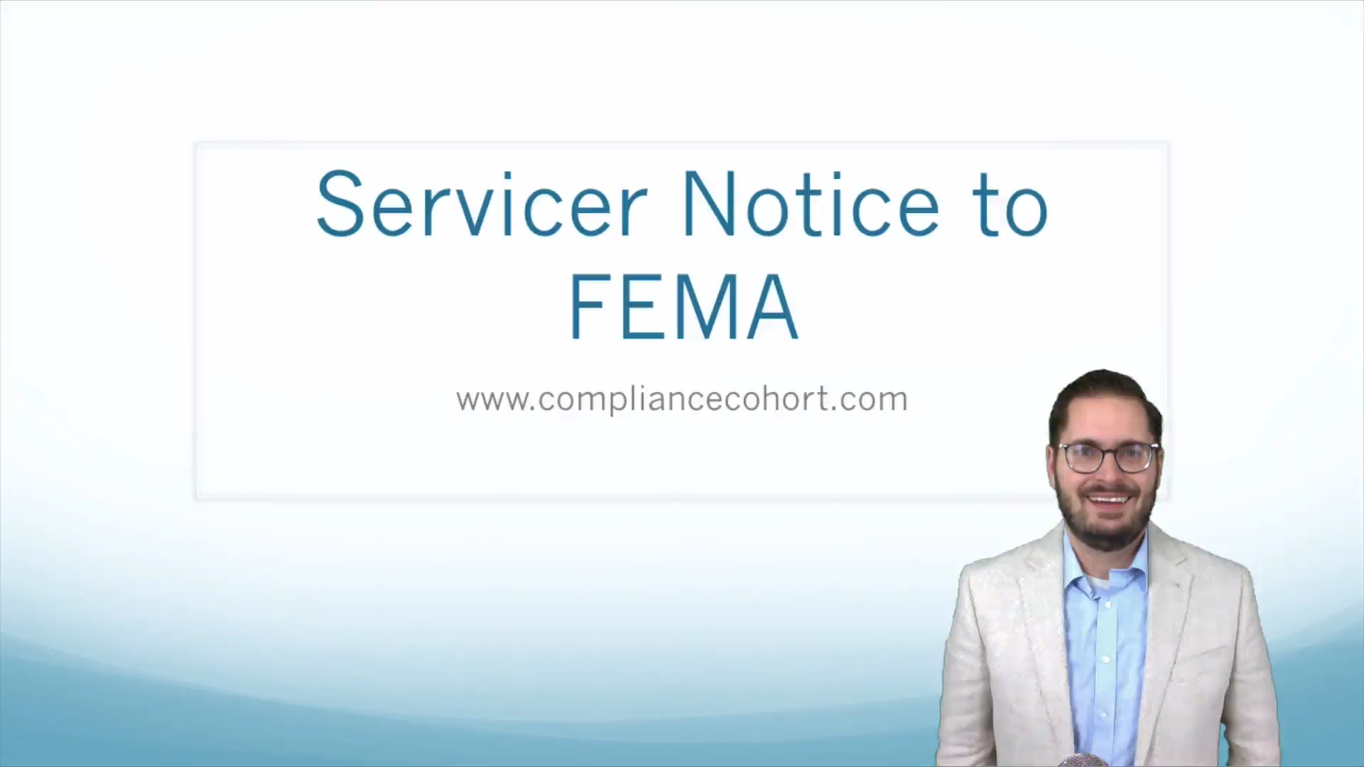 Flood Servicer Notice to FEMA