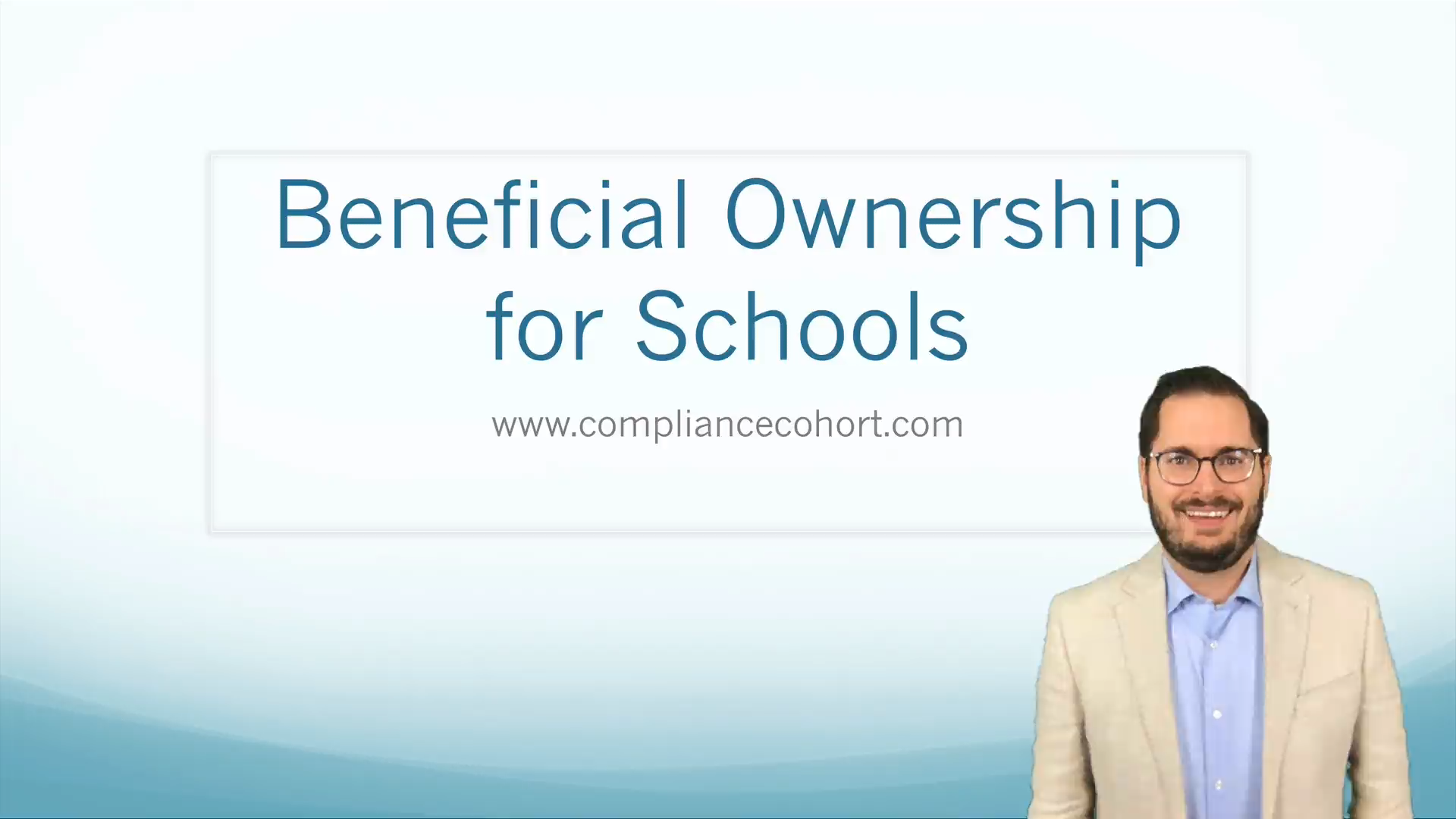 Beneficial Ownership for Schools