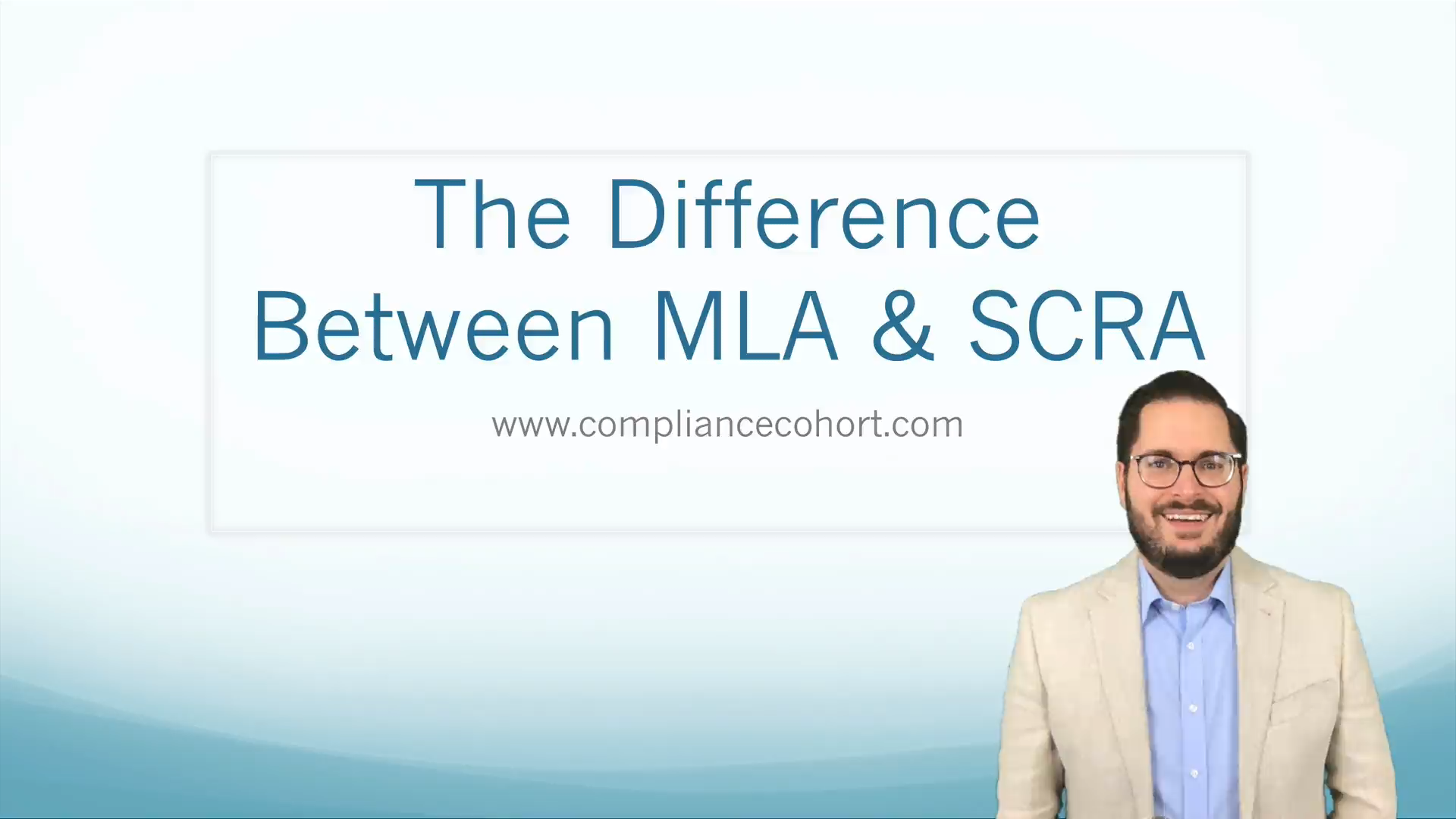 The Difference Between MLA &amp; SCRA