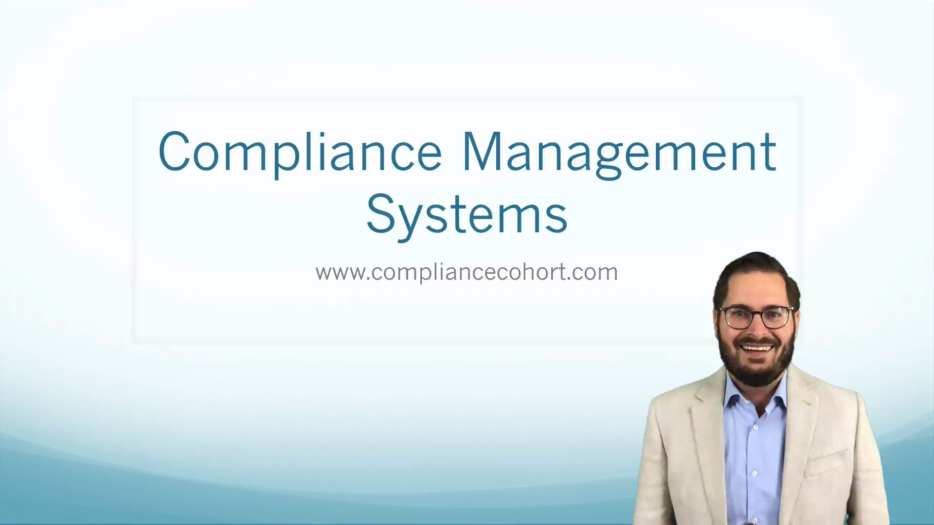 VIDEO: Compliance Management Systems