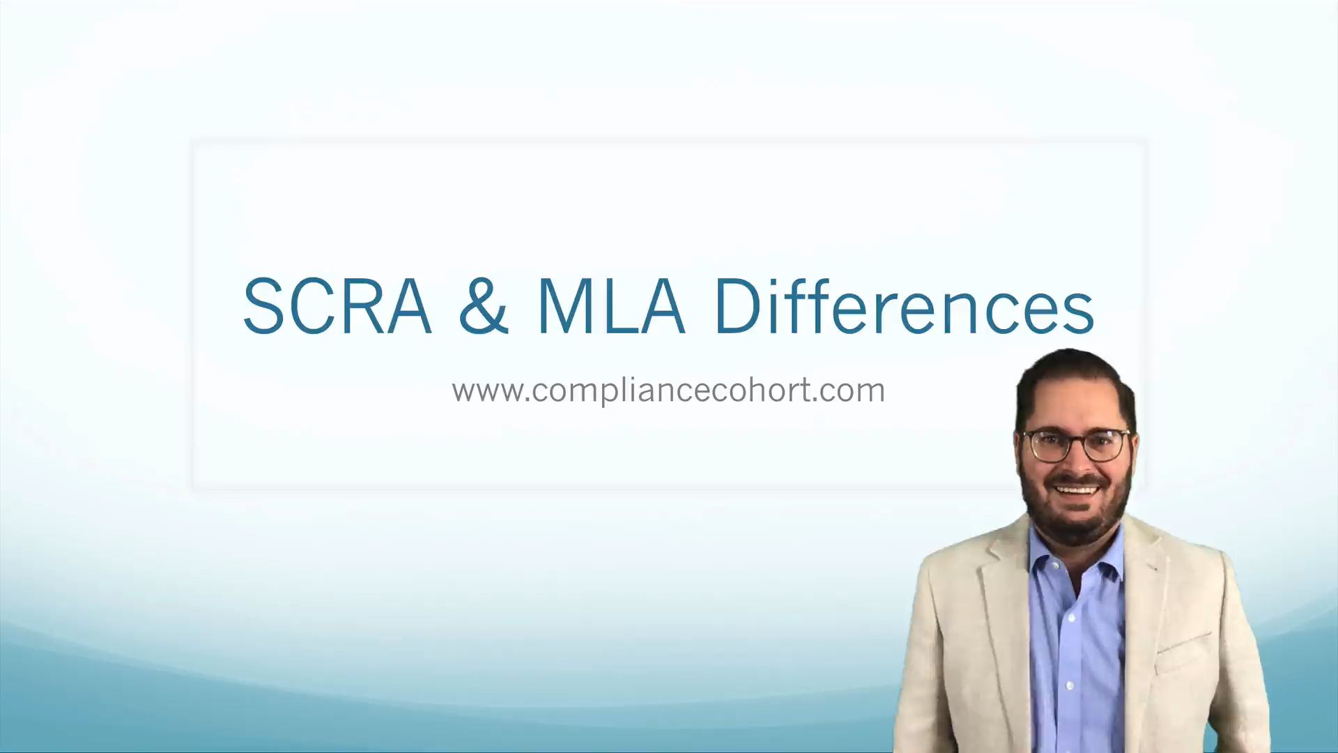 VIDEO: Difference Between SCRA &amp; MLA