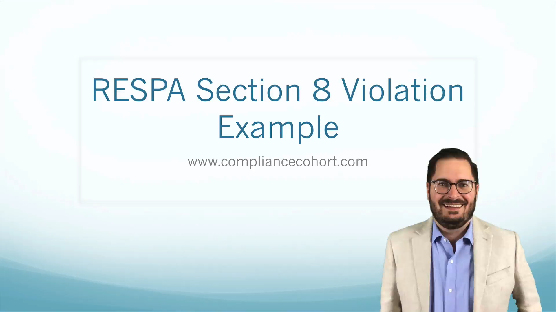 VIDEO: RESPA Section 8 Violation Example