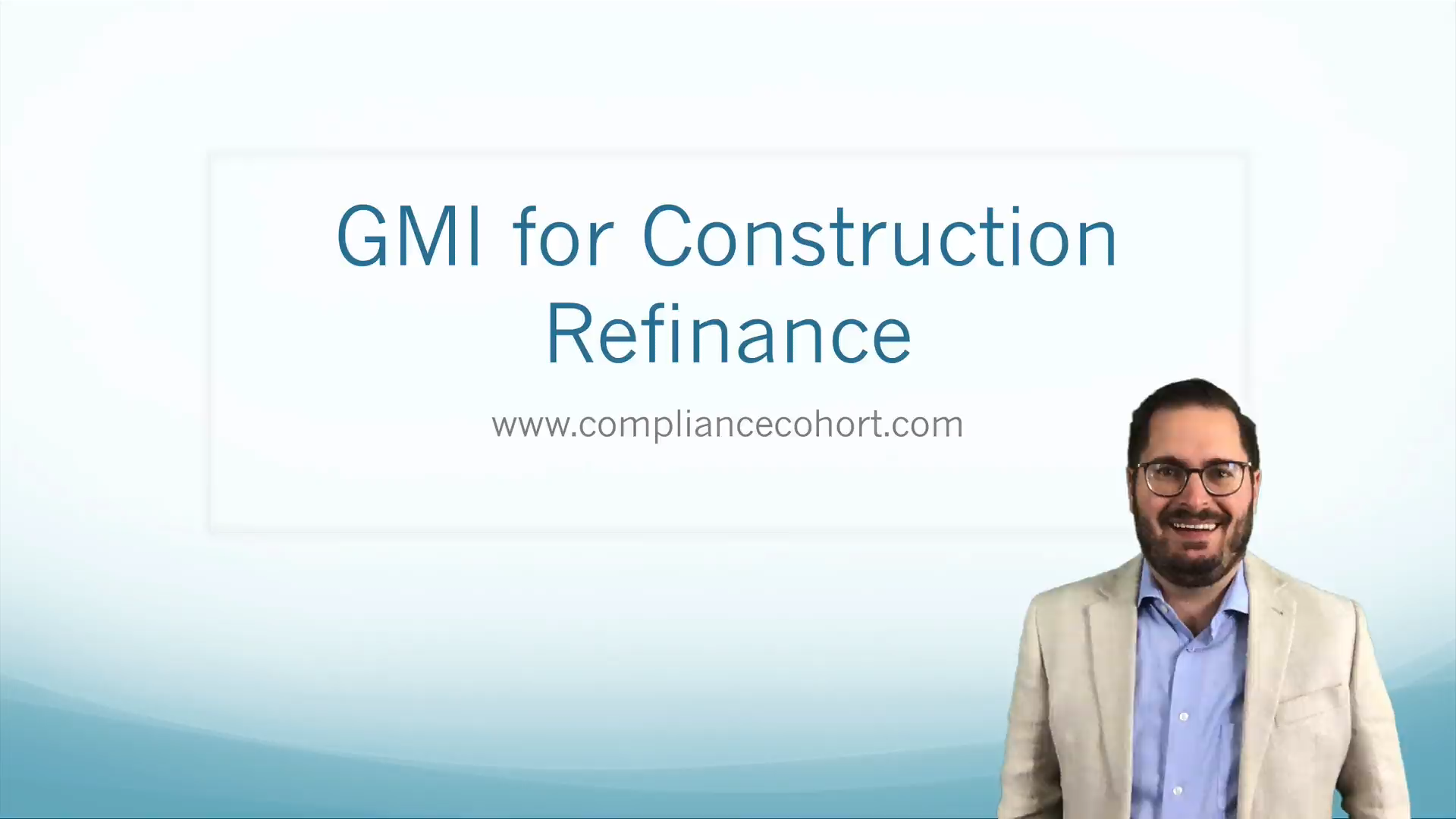 VIDEO: GMI for Construction Refinance