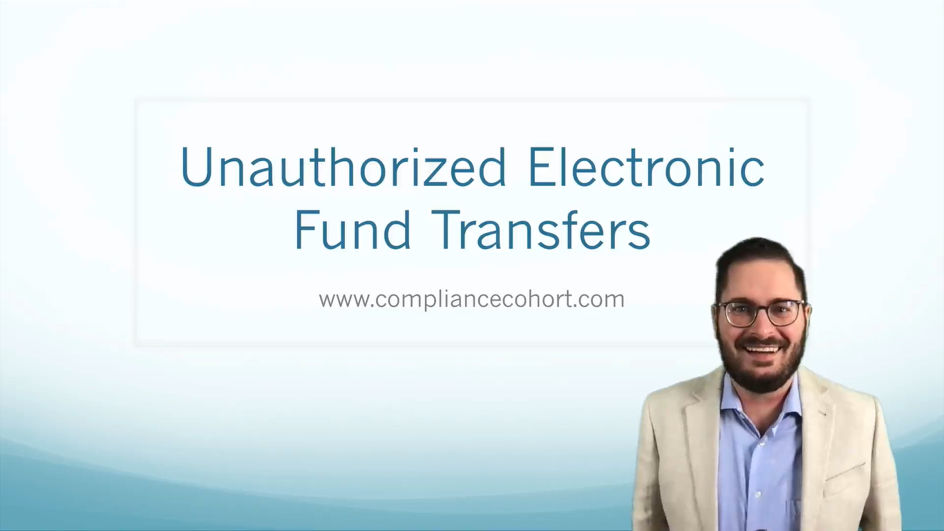 VIDEO: Unauthorized Electronic Fund Transfers