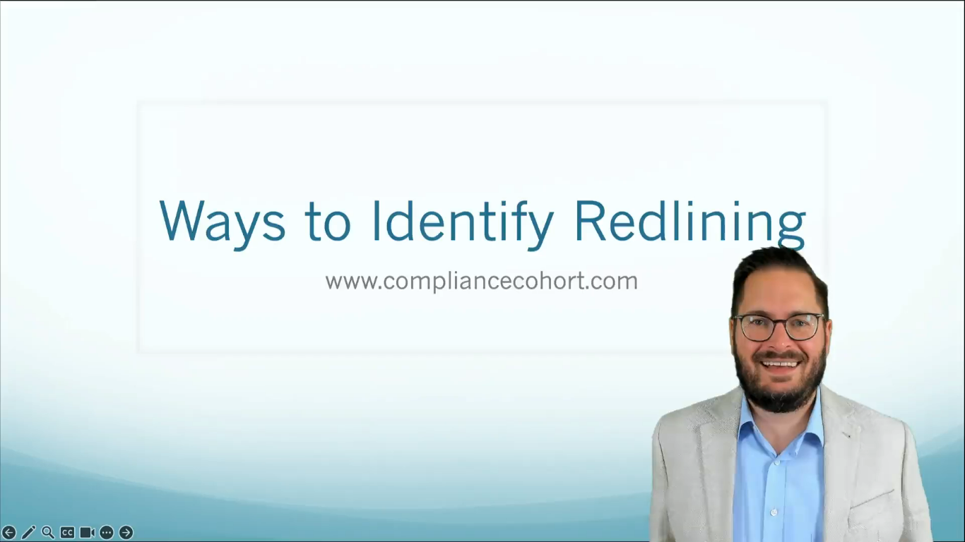VIDEO:  Ways to Identify Redlining