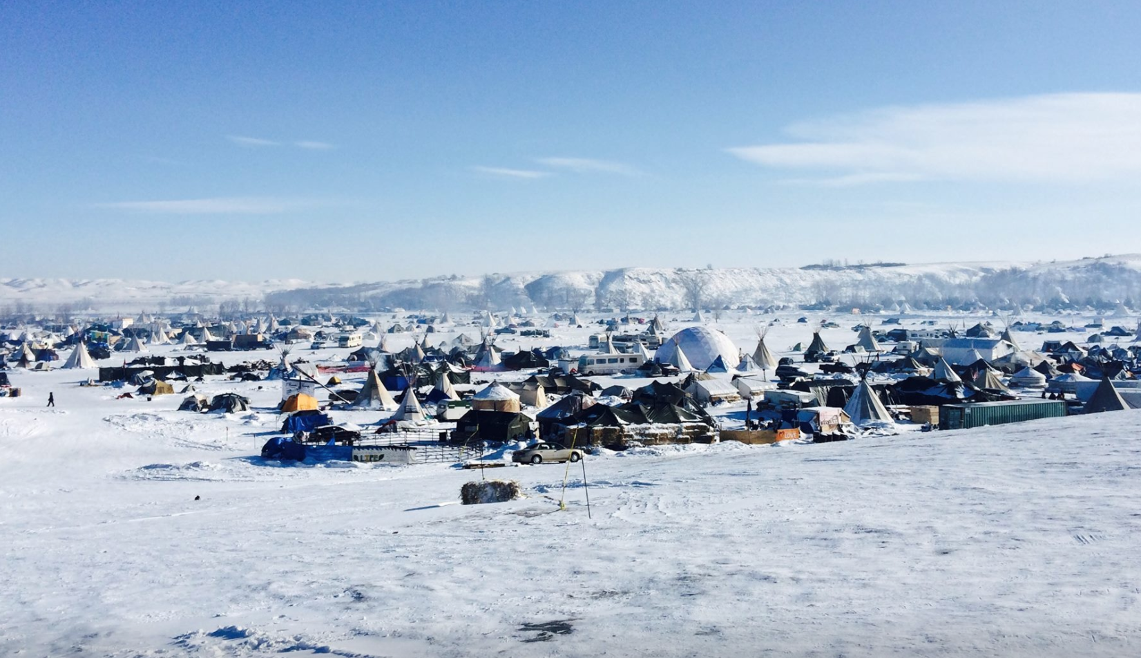 Oceti Sakowin Camp, Standing Rock, North Dakota, December 2016.