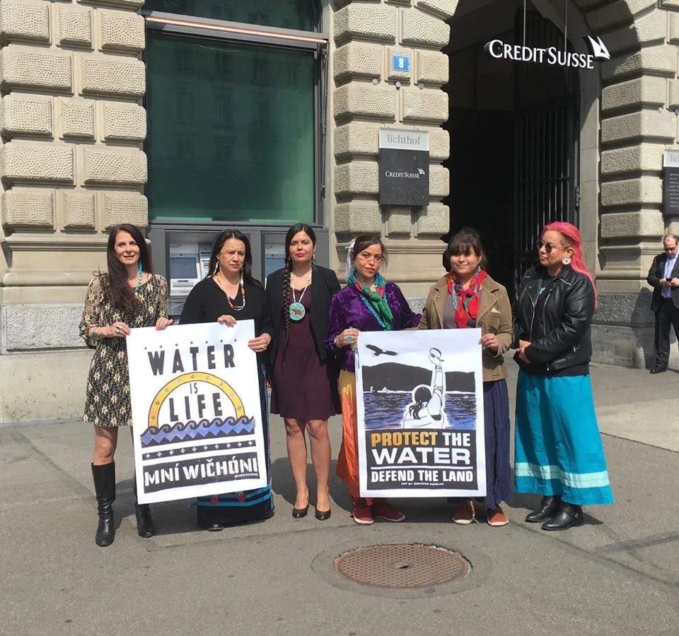 Indigenous Women's Divestment Delegation, March 2017.