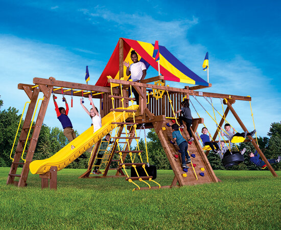 Sunshine Clubhouse Pkg II Basic (33C) - Playground King