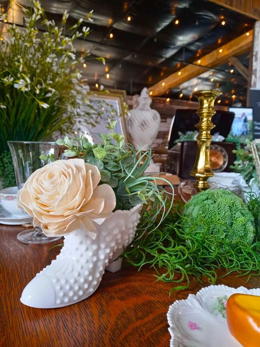 Milk Glass Bud Shapes