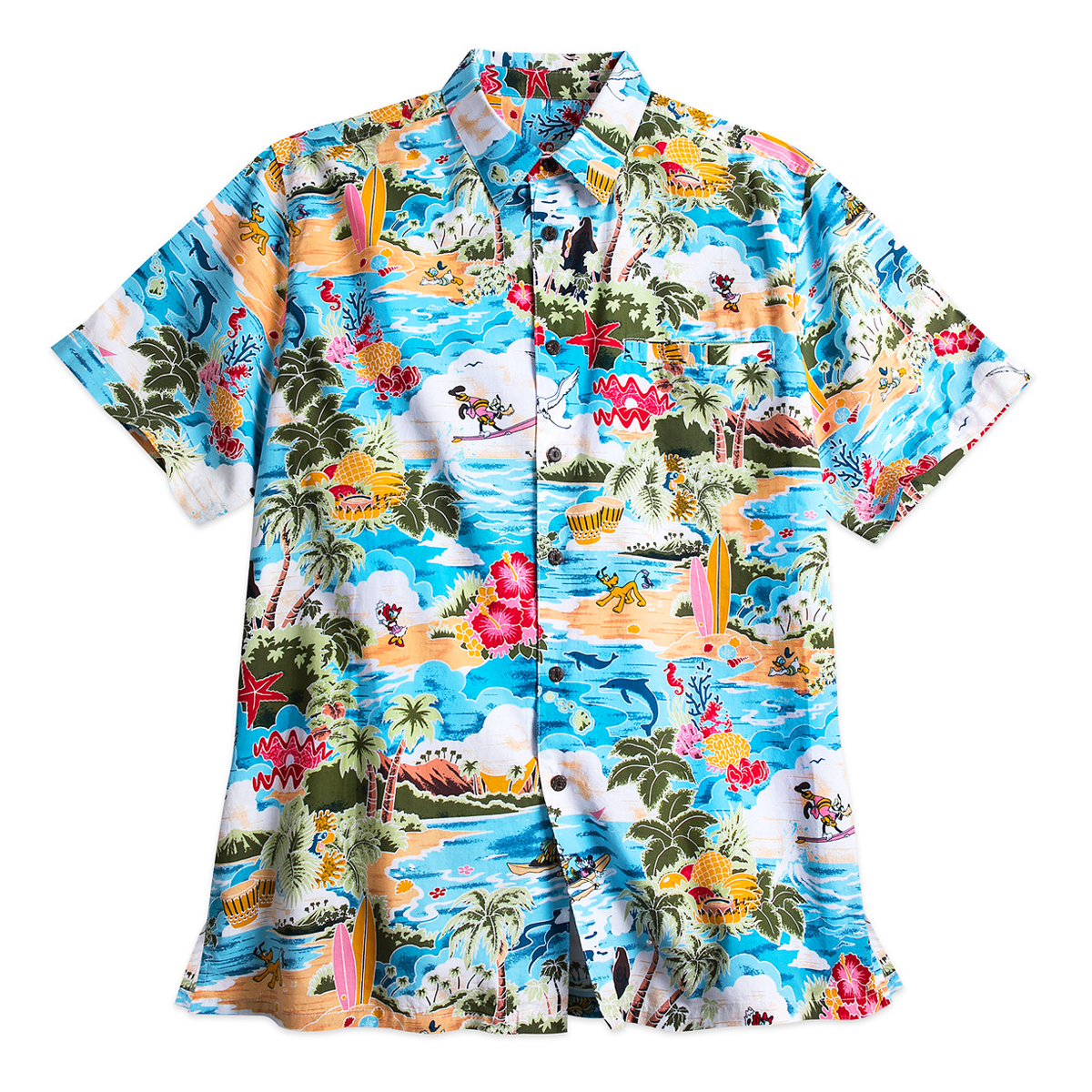 tommy bahama mickey mouse hawaiian shirt