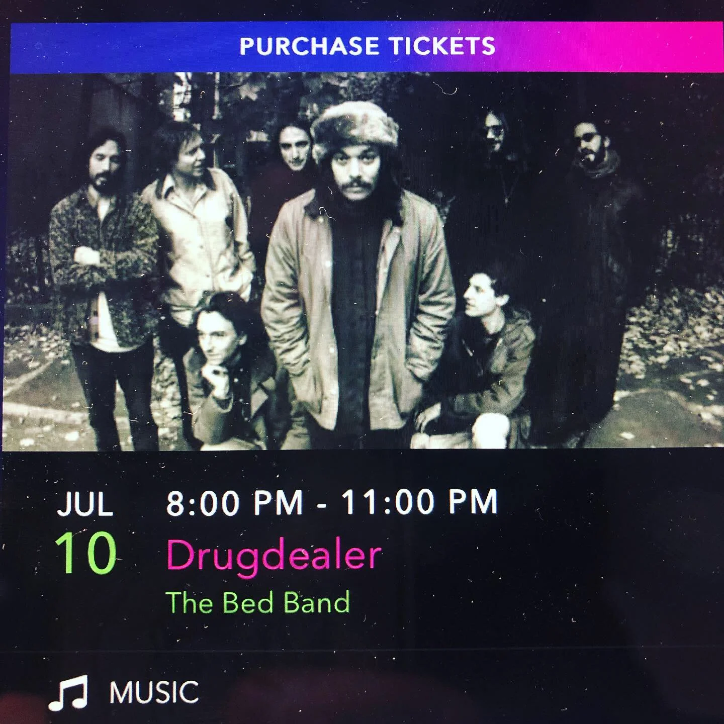 The Bed Band open for Drugdealer in Santa Fe!