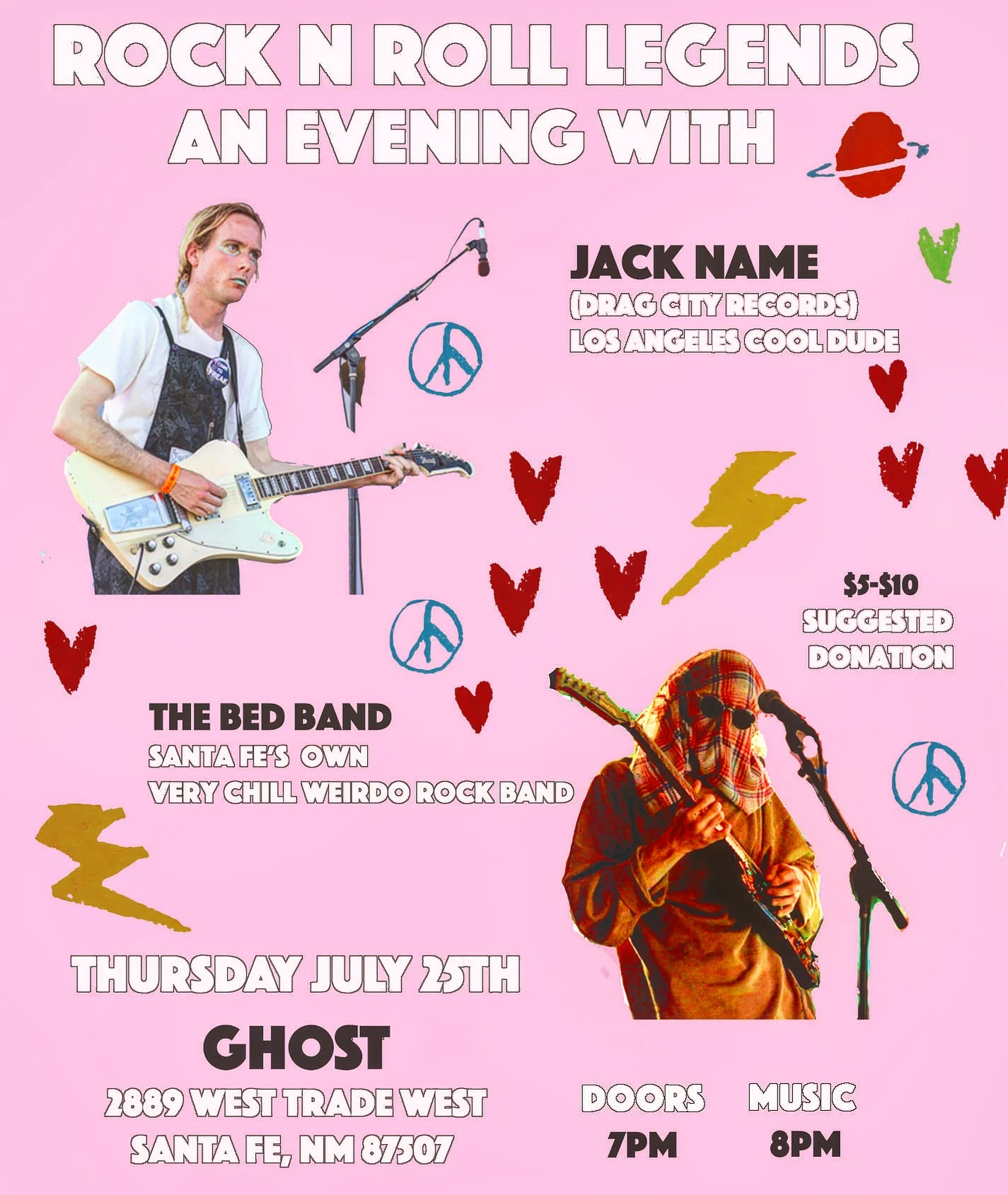 Jack Name comes to Santa Fe!