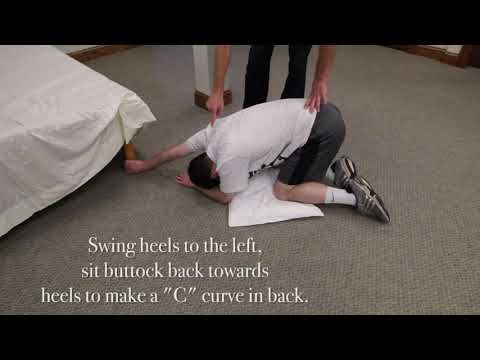 Quadruped Latissimus Dorsi Stretch
