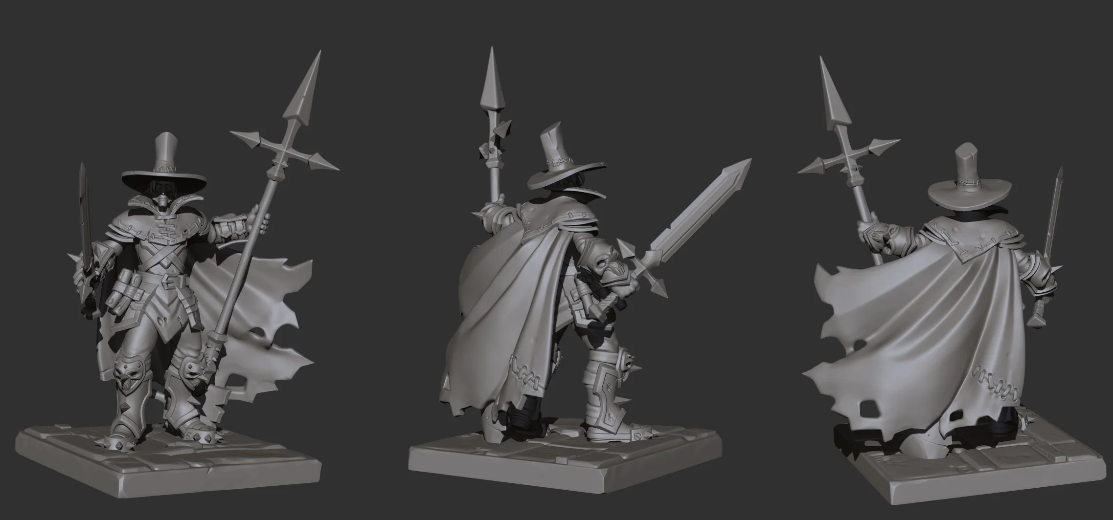 The Grave Keeper 3D Model