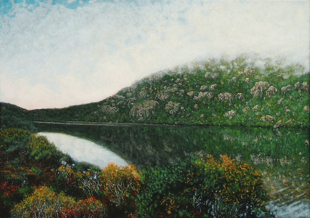 Esperence, 1 degree, oil on linen 42"x26", private collection