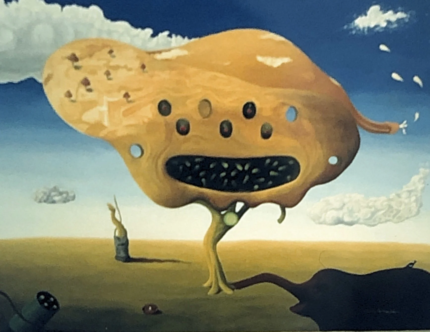 Portrait of Brett Whiteley, oil on canvas, 92x122cm